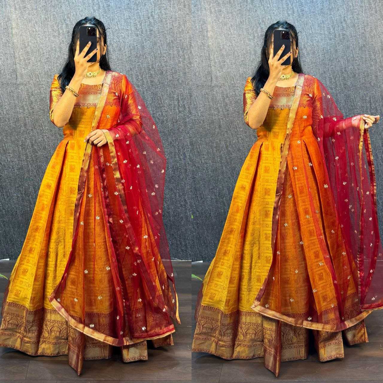 YNF HEAVY SILK KESH372 101 LEHENGA WHOLESALE TRADITIONAL FANCY SILK LEHENGA MANUFACTURER