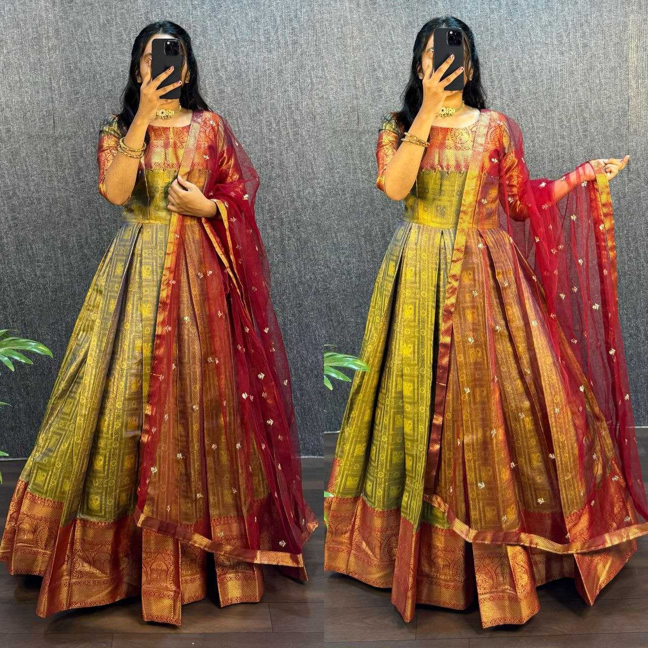 YNF HEAVY SILK KESH372 101 LEHENGA WHOLESALE TRADITIONAL FANCY SILK LEHENGA MANUFACTURER