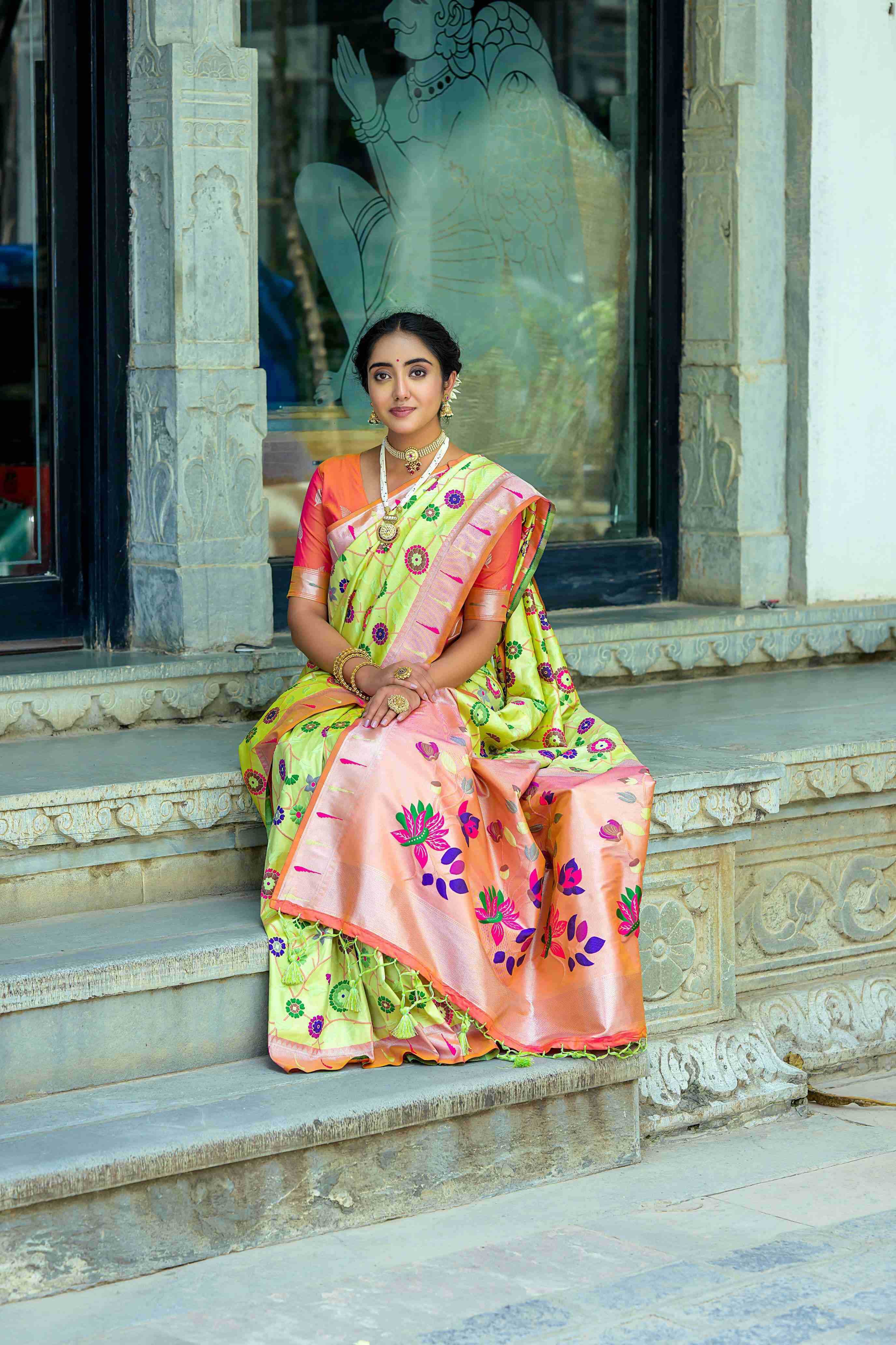 YNF KANJIVARAM SILK KESH171 RIS25 SILK SAREE WHOLESALE KANJEEVARAM BANARASI PAITHANI SILK SAREE MANUFACTURER