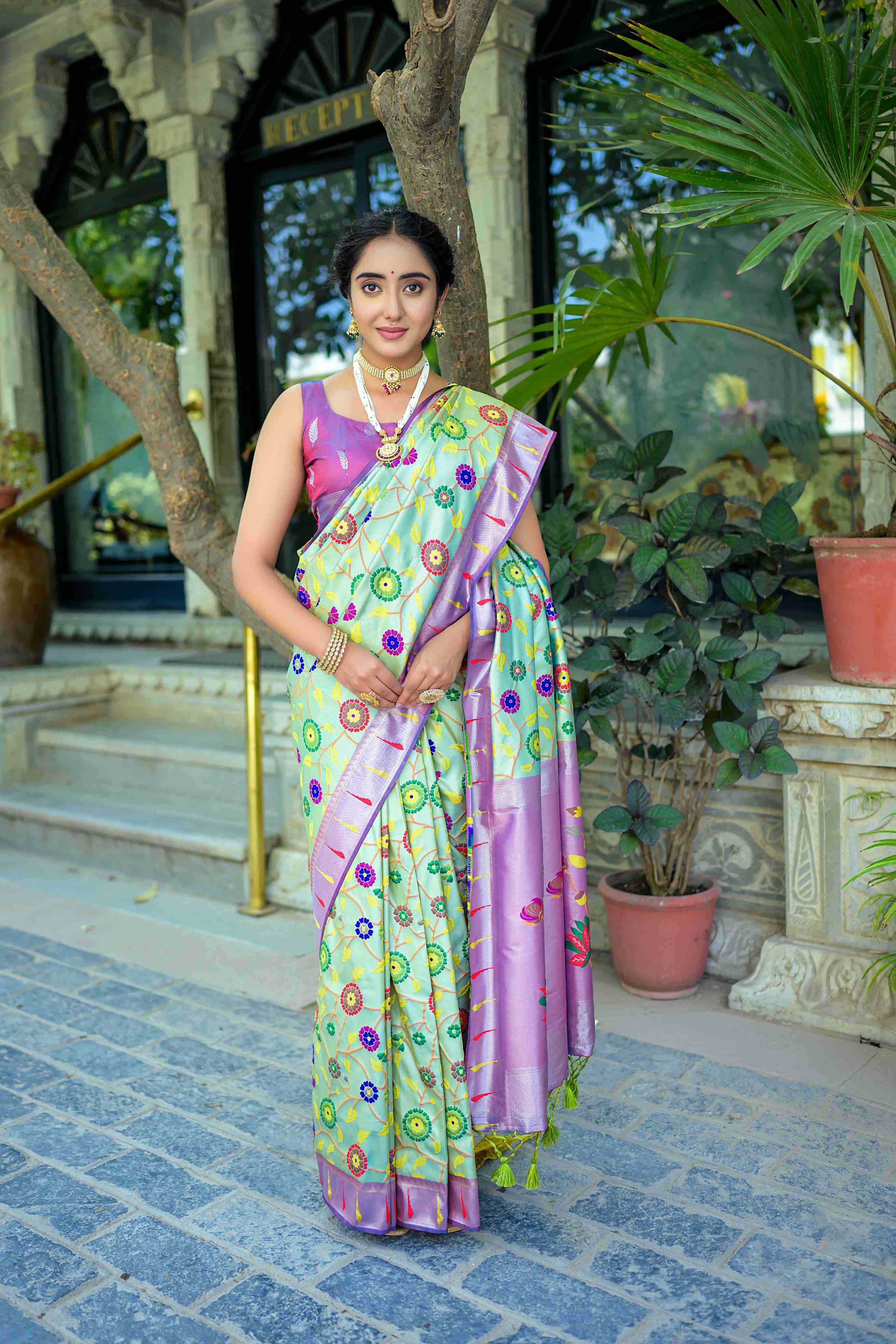 YNF KANJIVARAM SILK KESH171 RIS25 SILK SAREE WHOLESALE KANJEEVARAM BANARASI PAITHANI SILK SAREE MANUFACTURER