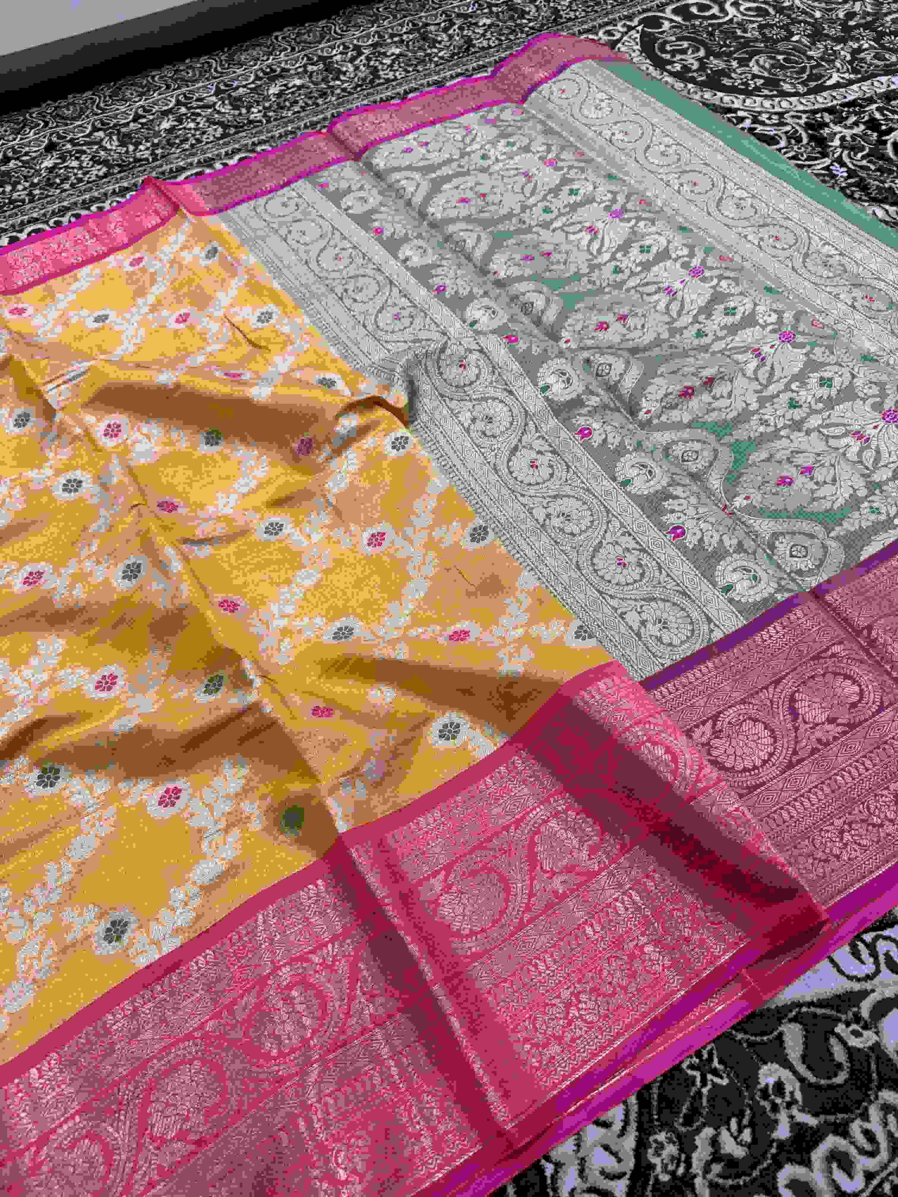 YNF KANJIVARAM SILK KESH171 RIS27 SAREES WHOLESALE KANCHIPURAM SILK ZARI SAREES MANUFACTURER