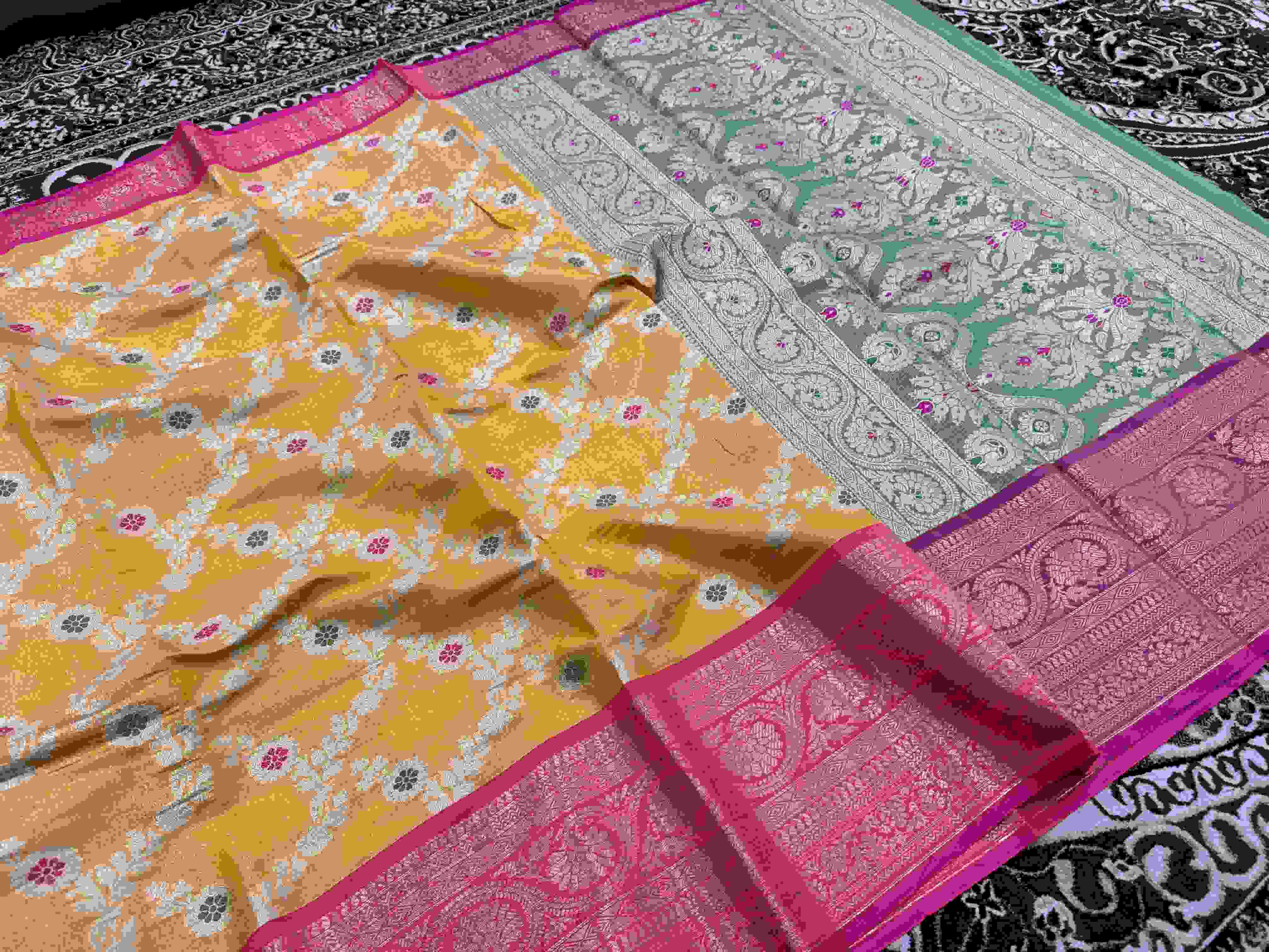 YNF KANJIVARAM SILK KESH171 RIS27 SAREES WHOLESALE KANCHIPURAM SILK ZARI SAREES MANUFACTURER