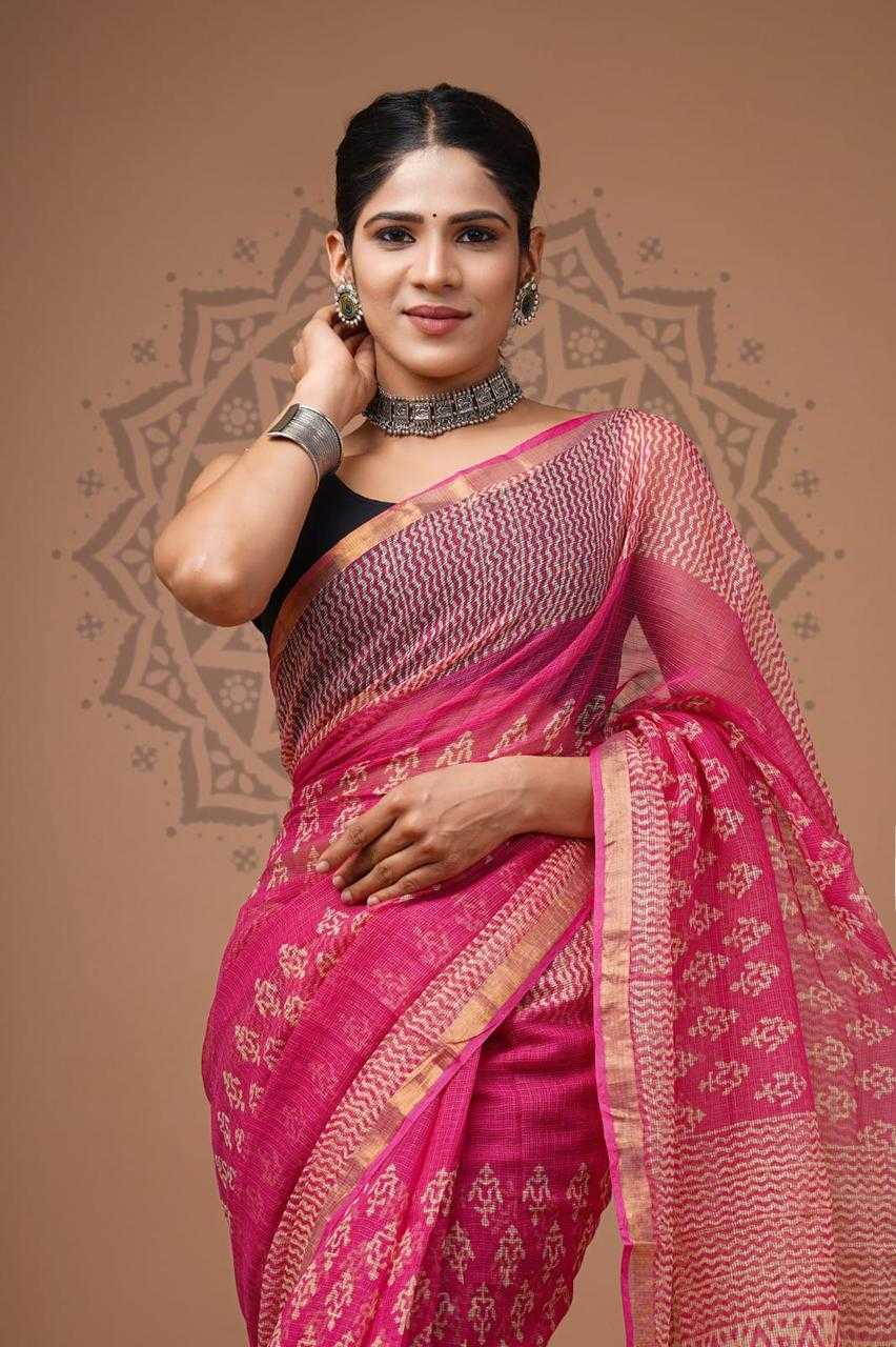 YNF KOTA SILK KESH388 137 SILK SAREE WHOLESALE KOTA GOLD BORDER FANCY SILK SAREE. MANUFACTURER