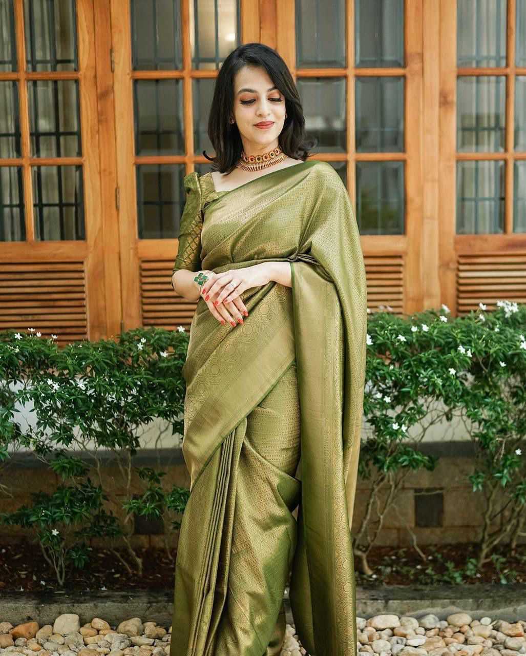 YNF LICHI SILK KESH393 1690 SILK SAREES WHOLESALE BANARSI FANCY ZARI BORDER SILK SAREE MANUFACTURER