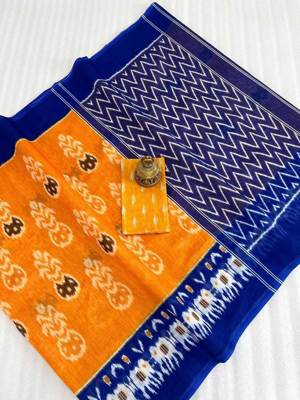 YNF LINEN KESH223 400 SAREE WHOLESALE LINEN PRINTED FANCY SAREE MANUFACTURER