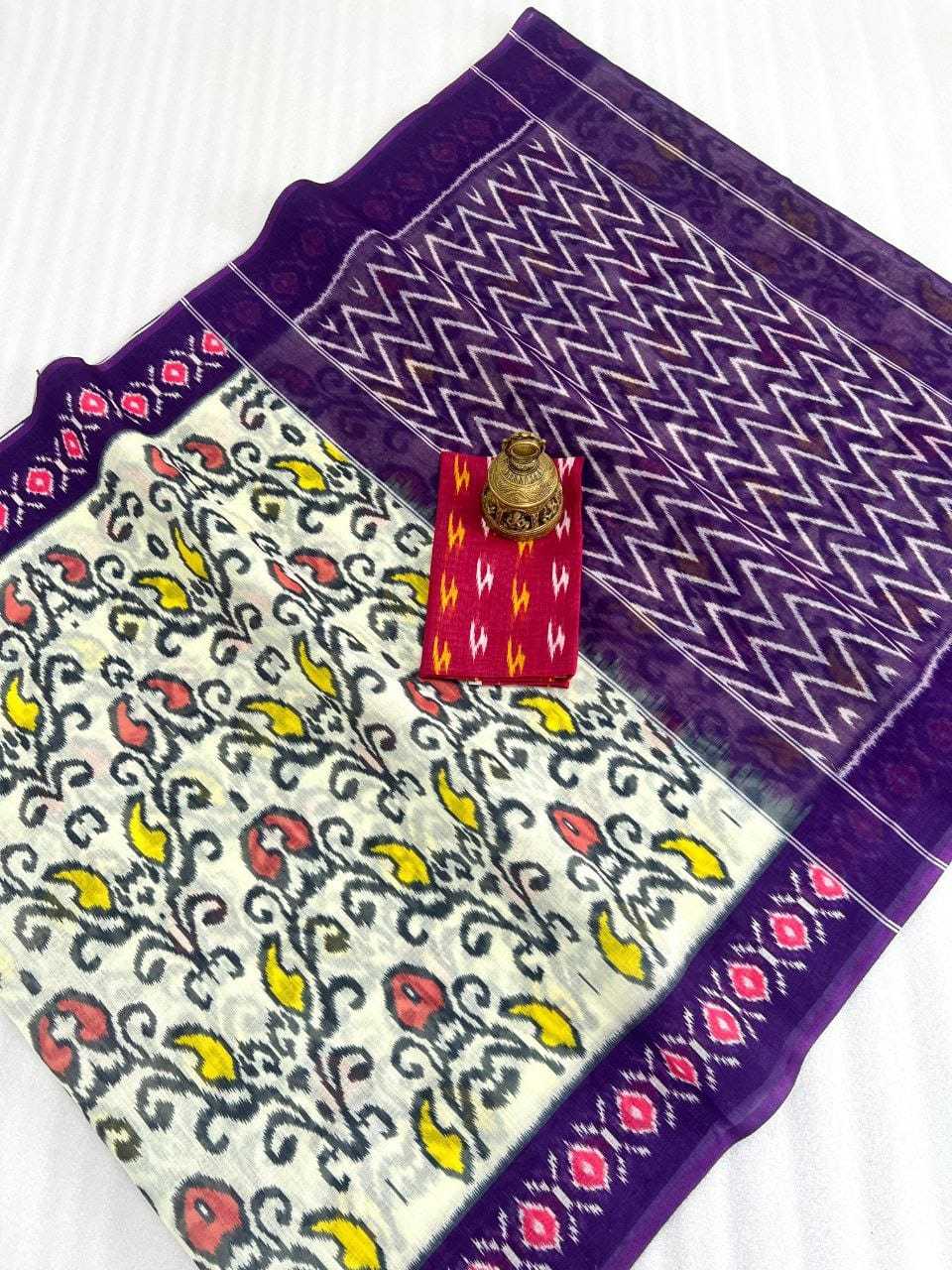 YNF LINEN KESH223 400 SAREE WHOLESALE LINEN PRINTED FANCY SAREE MANUFACTURER