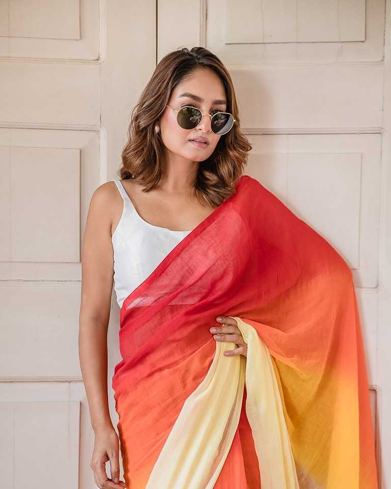 YNF LINEN KESH223 515 SAREE WHOLESALE LINEN PRINTED PLAIN SAREE MANUFACTURER