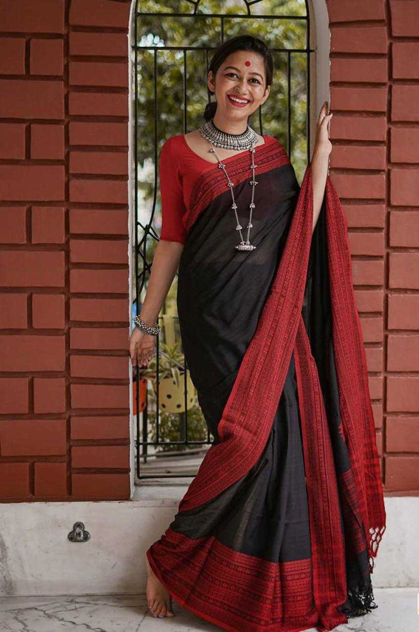 YNF LINEN KESH294 195 SAREES WHOLESALE  PLAIN COTTON LADIES  SAREES  MANUFACTURER