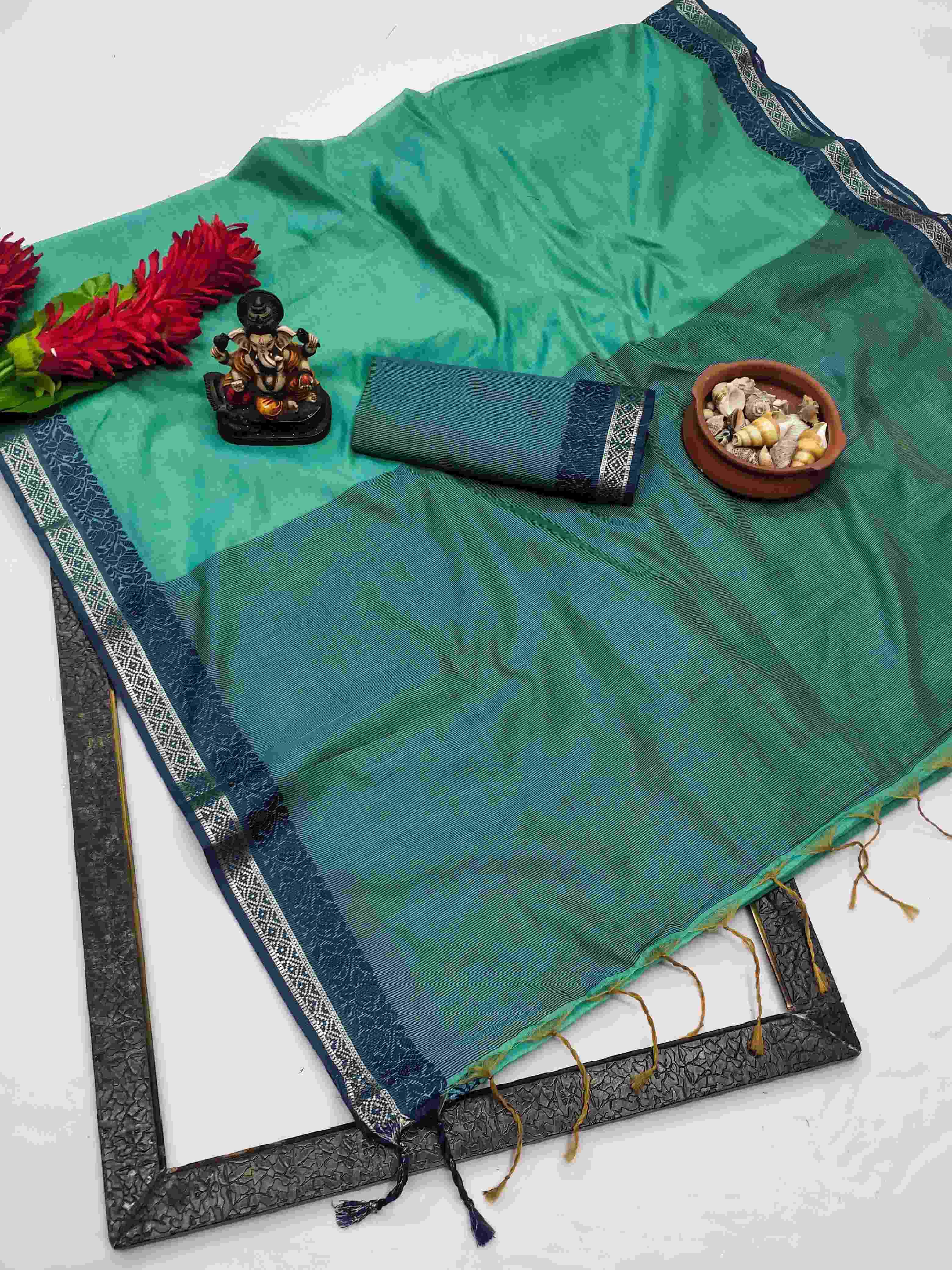 YNF LINEN RIN183 MOHINI SILK SAREE WHOLESALE KANJEEVARAM LINEN PURE ZARI SILK SAREE MANUFACTURER