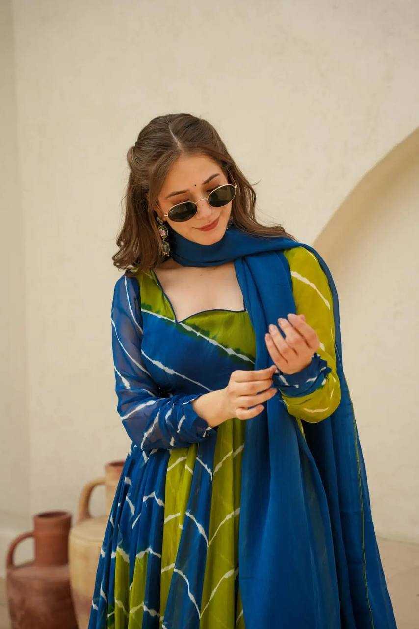 YNF ORGANZA KESH408 6007 SUIT WHOLESALE DESIGNER PRINTED COTTON SUIT MANUFACTURER