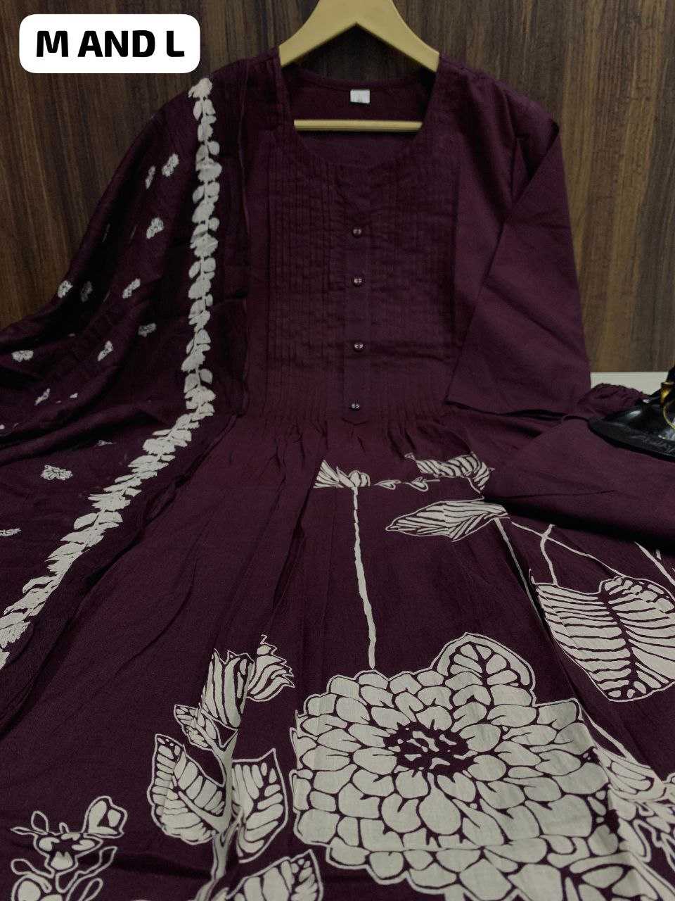 YNF PURE COTTON KESH225 SCN15 SUITS & DRESSES WHOLESALE PRINTED EMBROIDERY ZARI WORK SUITS & DRESSES MANUFACTURER