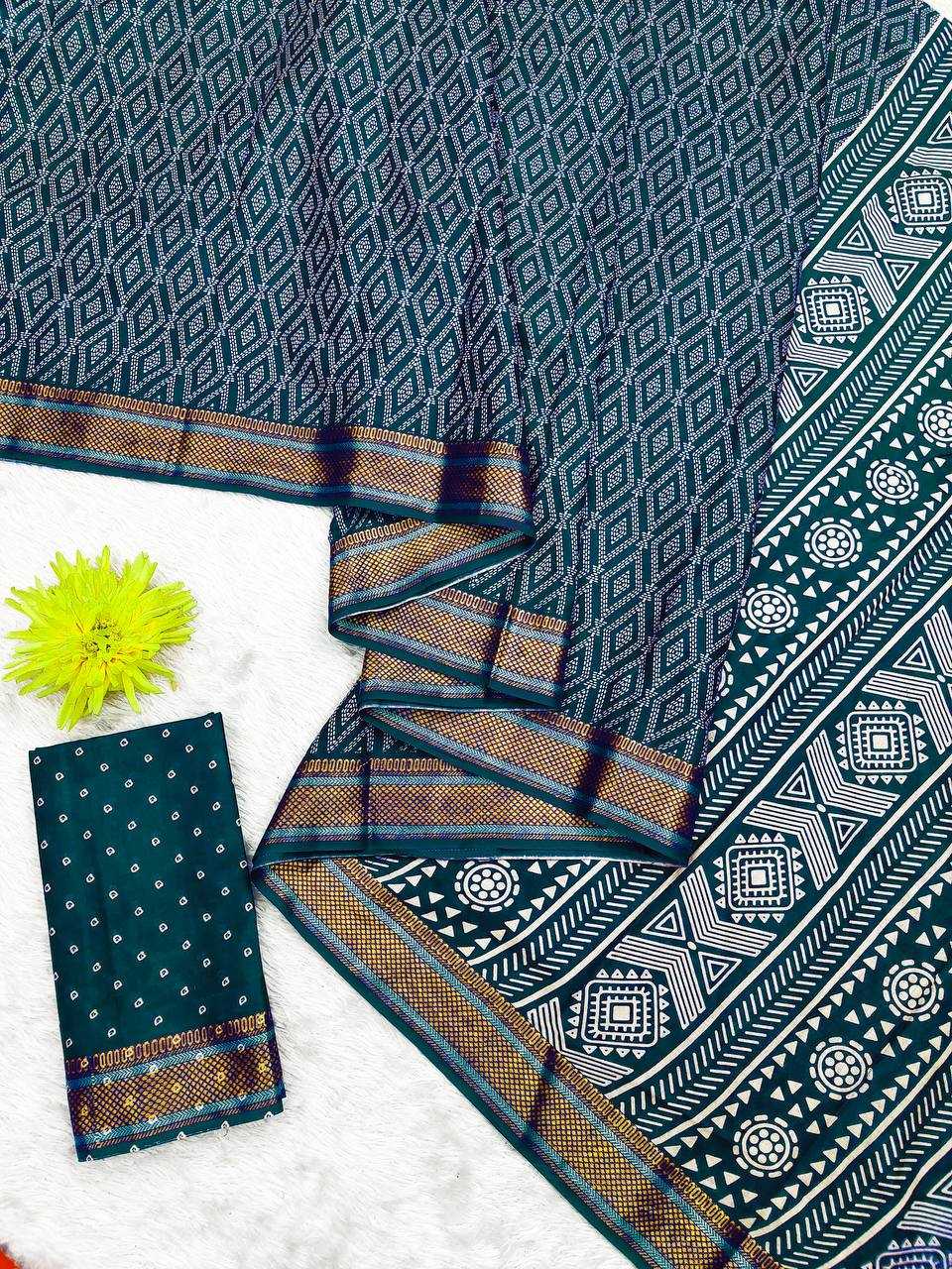 Ynf Pure Cotton KESH244 RADHIKA Sarees Wholesale Block Print Sarees Traditional Sarees Festive Sarees Manufacturer