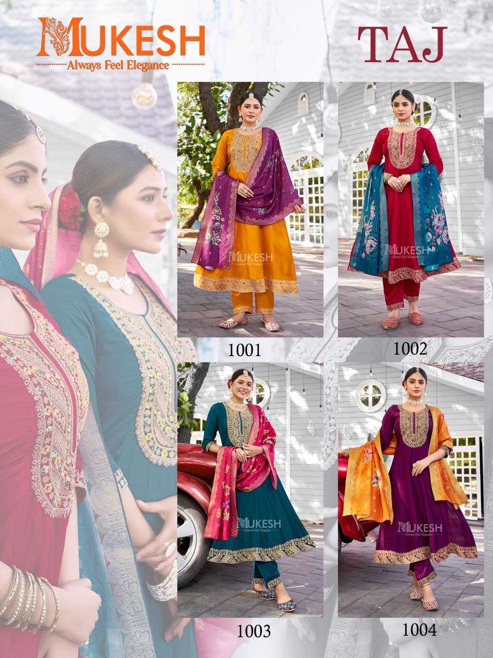 YNF PURE VISCOS KESH246 0125 GOWNS WHOLESALE FANCY EMBROIDERY SILK GOWNS MANUFACTURER