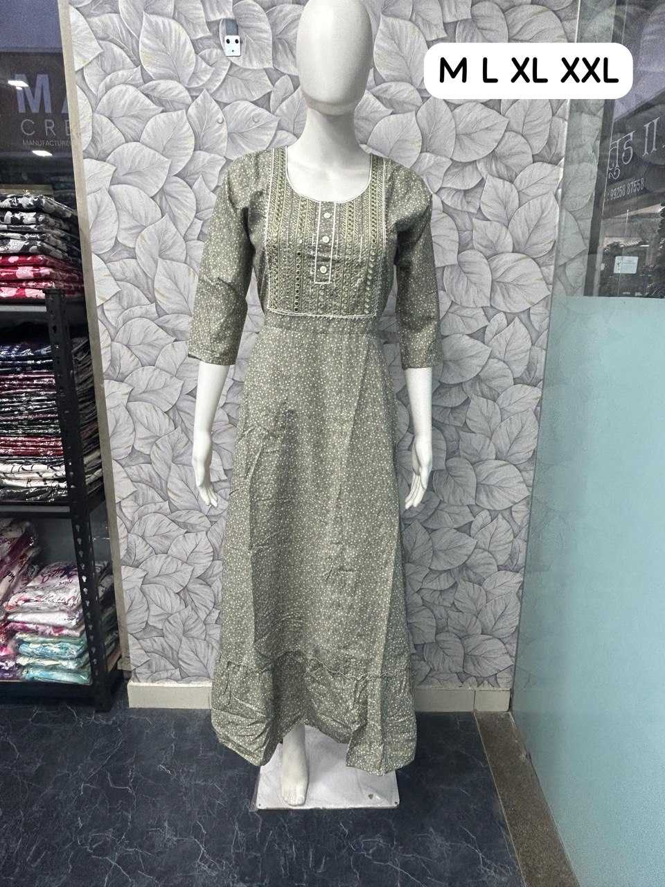 YNF RAYON KESH407 RMT24 GOWNS WHOLESALE FANCY ANARKALI LONG GOWNS MANUFACTURER