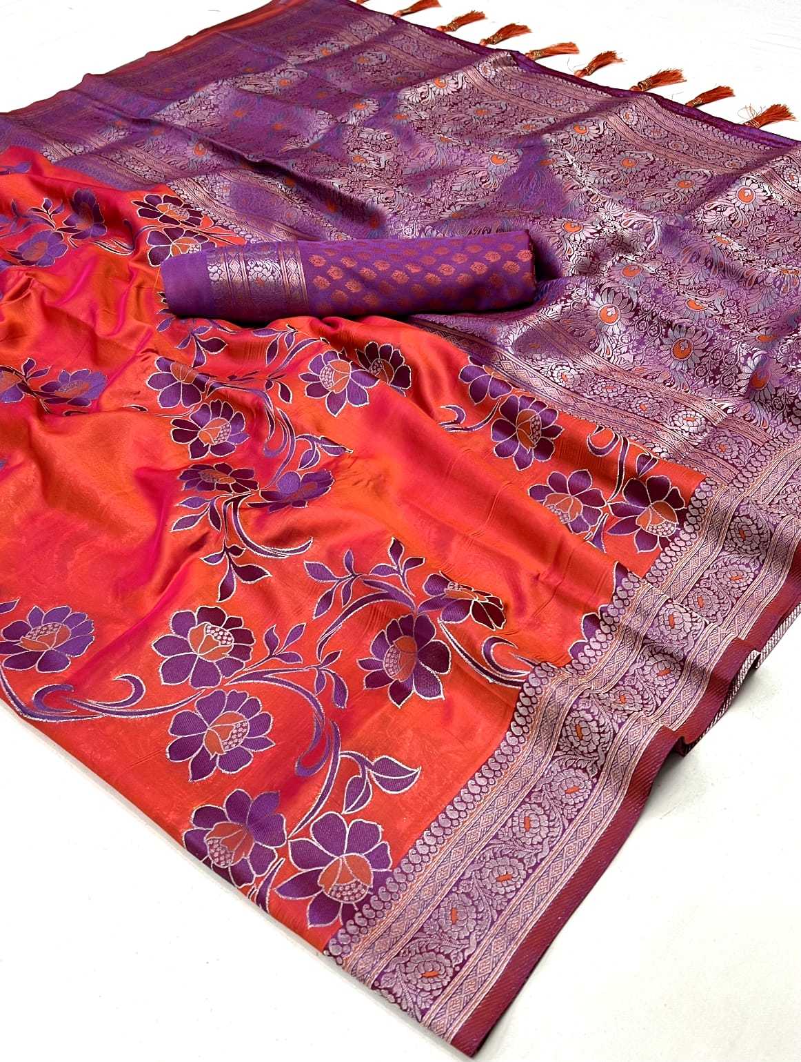YNF SATIN KRESHVA KESH235 RF CLOTHING BRANDS WHOLESALE SAREE MANUFACTURER