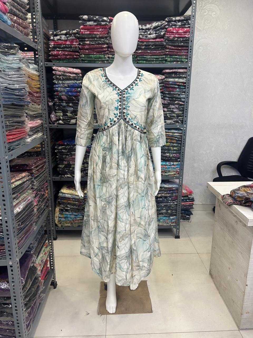 YNF SILK KESH407 RMT25 KURTI WHOLESALE ANARKALI SILK KURTI WITH PANTS MANUFACTURER