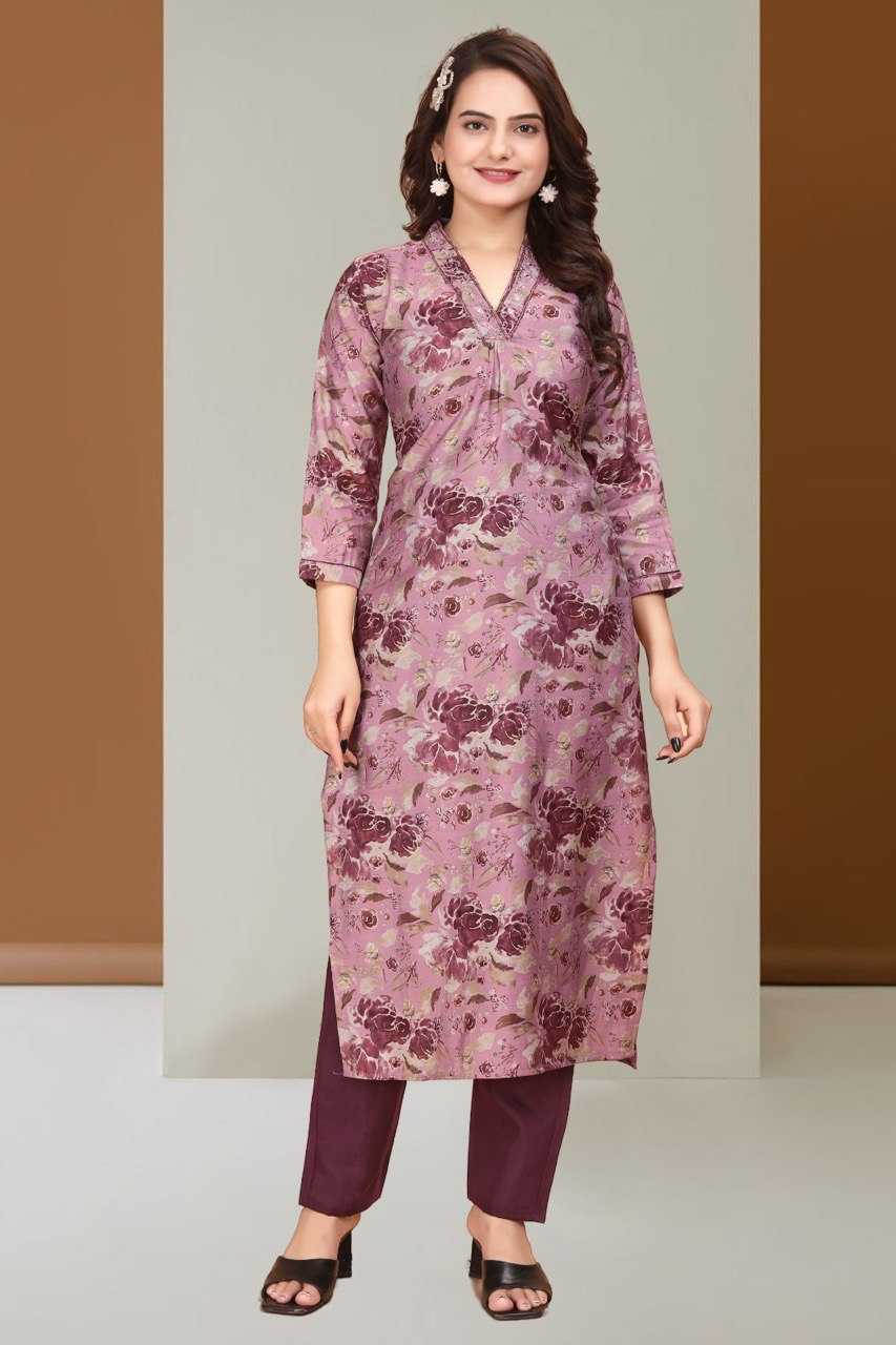 YNF SILK KESH407 RMT30 KURTI WHOLESALE V-NECK KURTI WITH PANT SILK KURTI MANUFACTURER