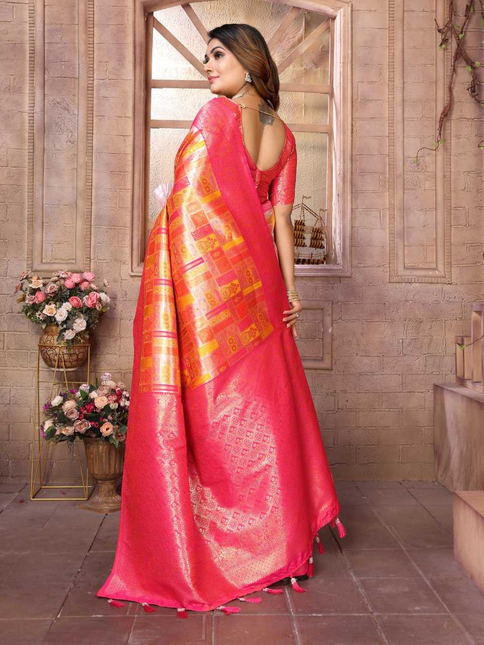 YNF SILK RIN144  Somya SILK SAREES WHOLESALE ZARI BORDER FANCY TRADITIONAL SAREES MANUFACTURER