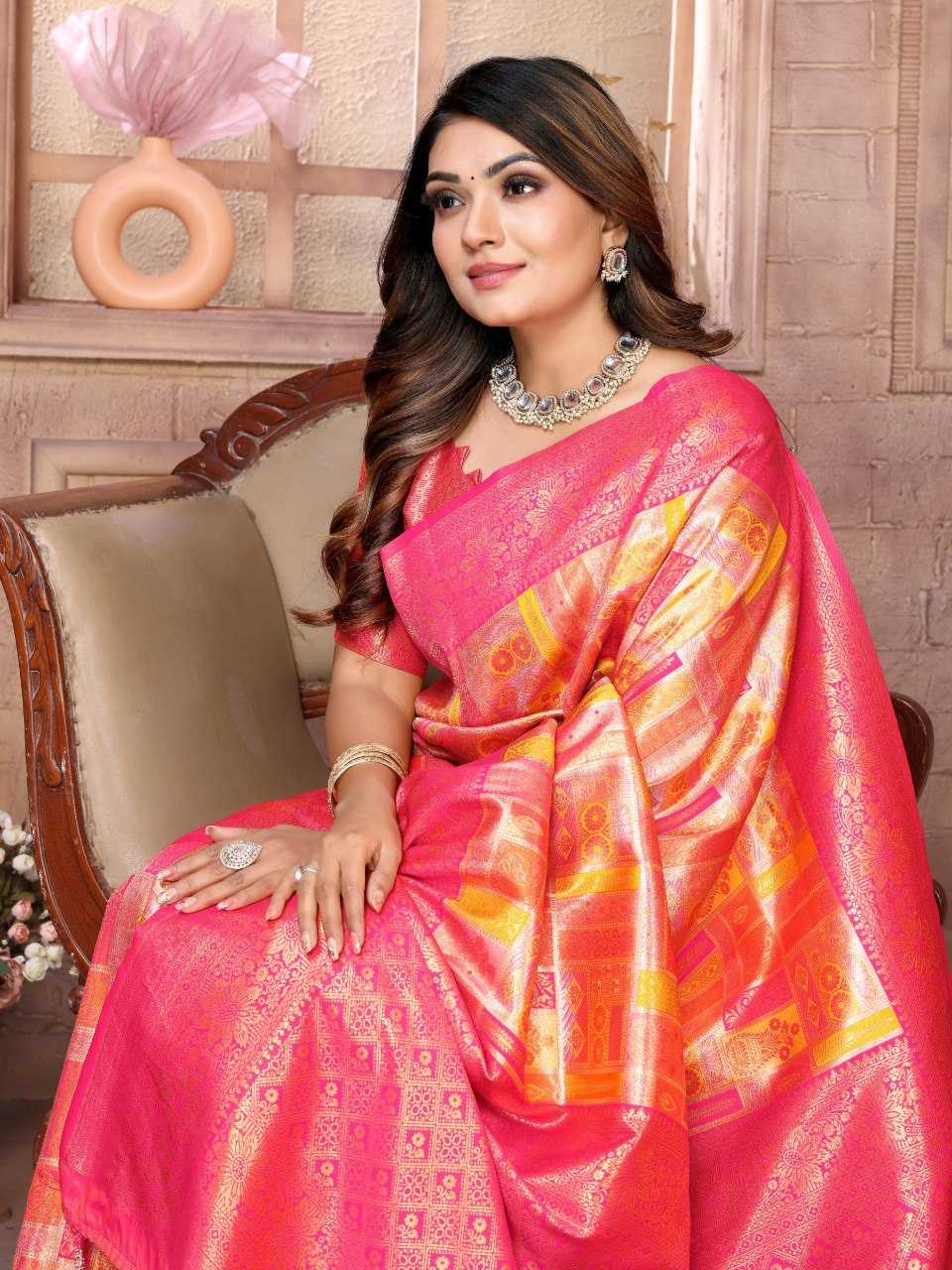 YNF SILK RIN144  Somya SILK SAREES WHOLESALE ZARI BORDER FANCY TRADITIONAL SAREES MANUFACTURER