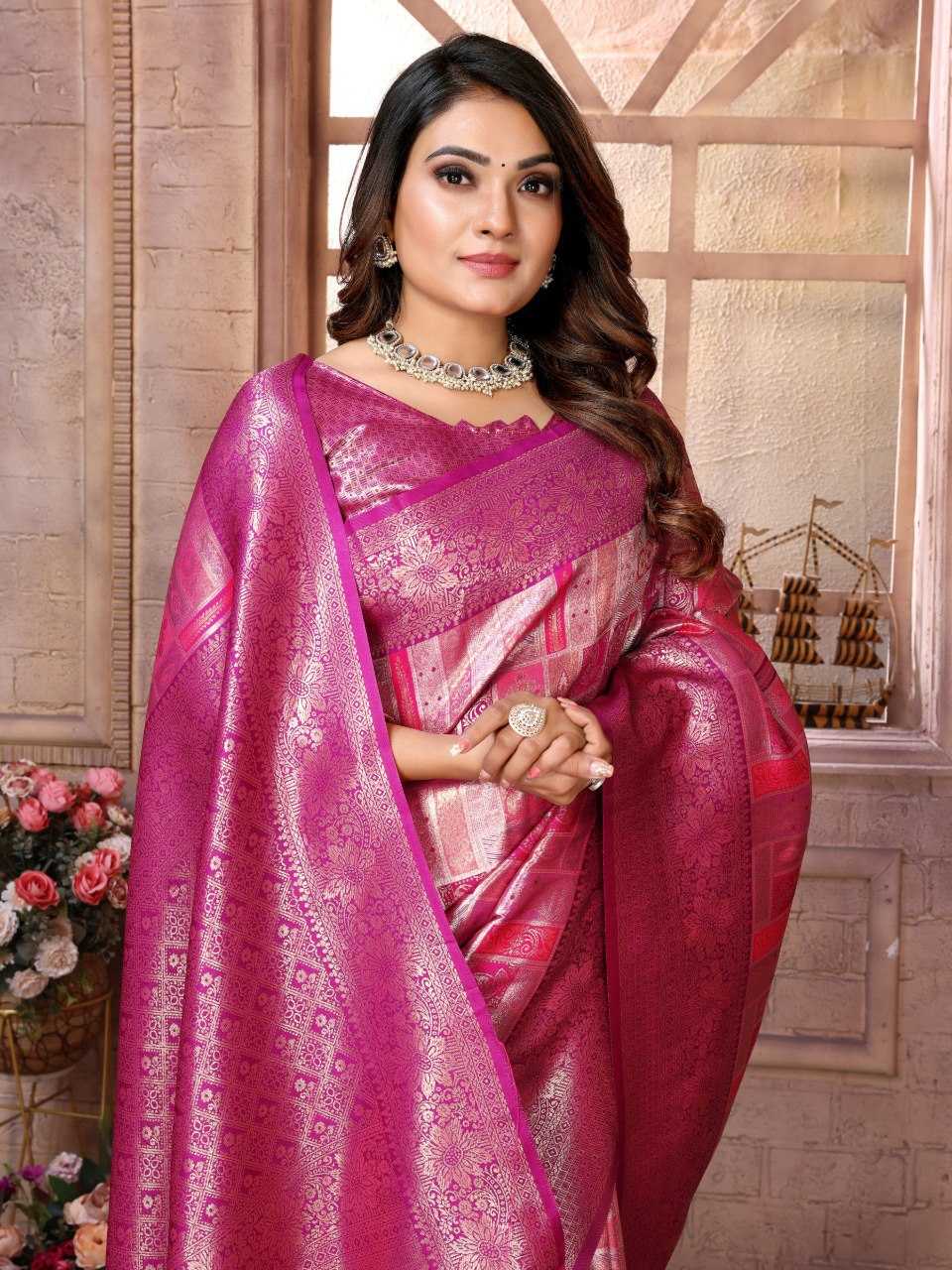 YNF SILK RIN144  Somya SILK SAREES WHOLESALE ZARI BORDER FANCY TRADITIONAL SAREES MANUFACTURER