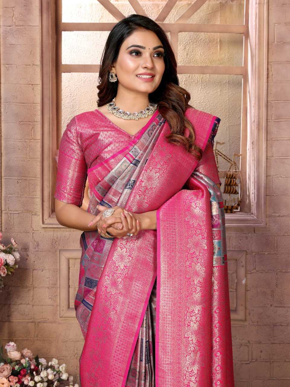 YNF SILK RIN144  Somya SILK SAREES WHOLESALE ZARI BORDER FANCY TRADITIONAL SAREES MANUFACTURER