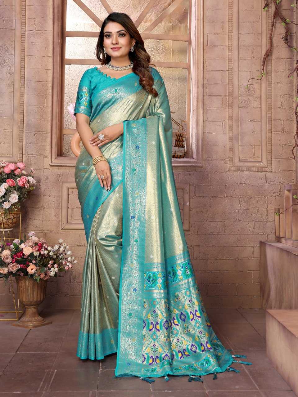 YNF SILK RIN144 Vimla SAREE WHOLESALE DESIGNE TISSUE SILK SAREES MANUFACTURER