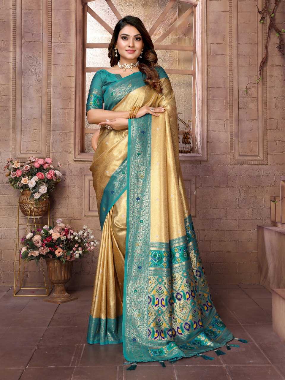 YNF SILK RIN144 Vimla SAREE WHOLESALE DESIGNE TISSUE SILK SAREES MANUFACTURER