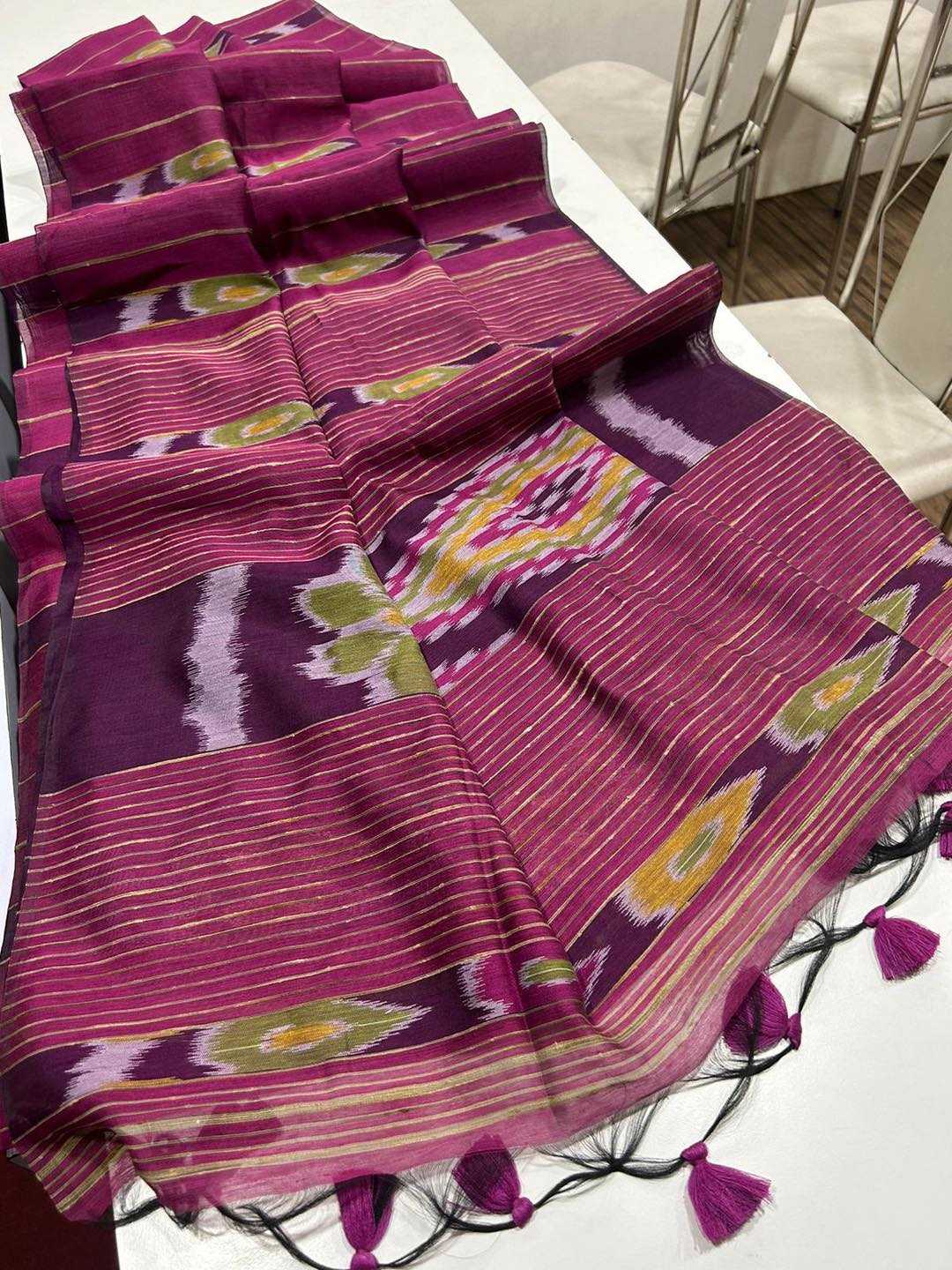 Ynf Soft Cotton KESH165 IKKAT COTTON 101 Sarees Wholesale Ikkat Saree Traditional Sarees Cotton Sarees Manufacturer