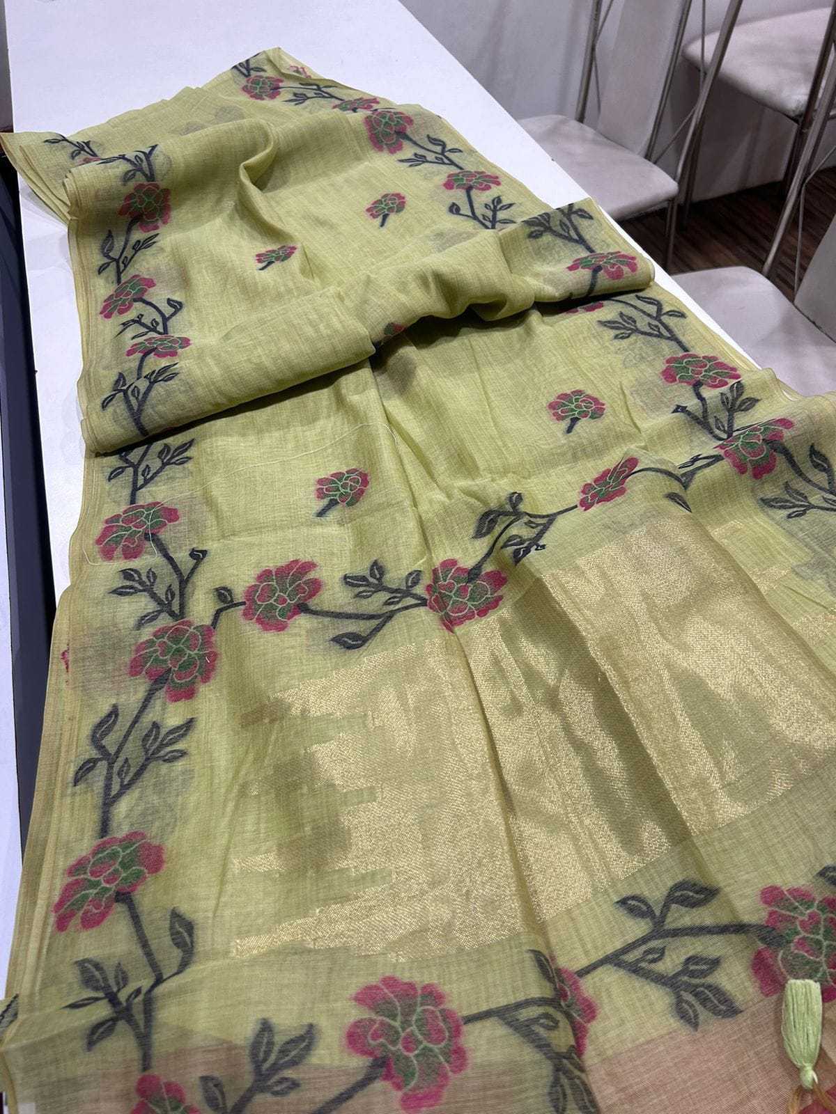 YNF SOFT MUGA SILK KESH171 RIS16 SILK SAREE WHOLESALE JAMDANI TRADITIONAL SOFT SILK SAREE MANUFACTURER