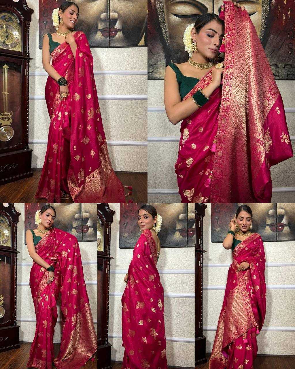 YNF SOFT SILK KESH294 226 SAREES WHOLESALE DESIGNER JACQUARD SILK SAREES MANUFACTURER