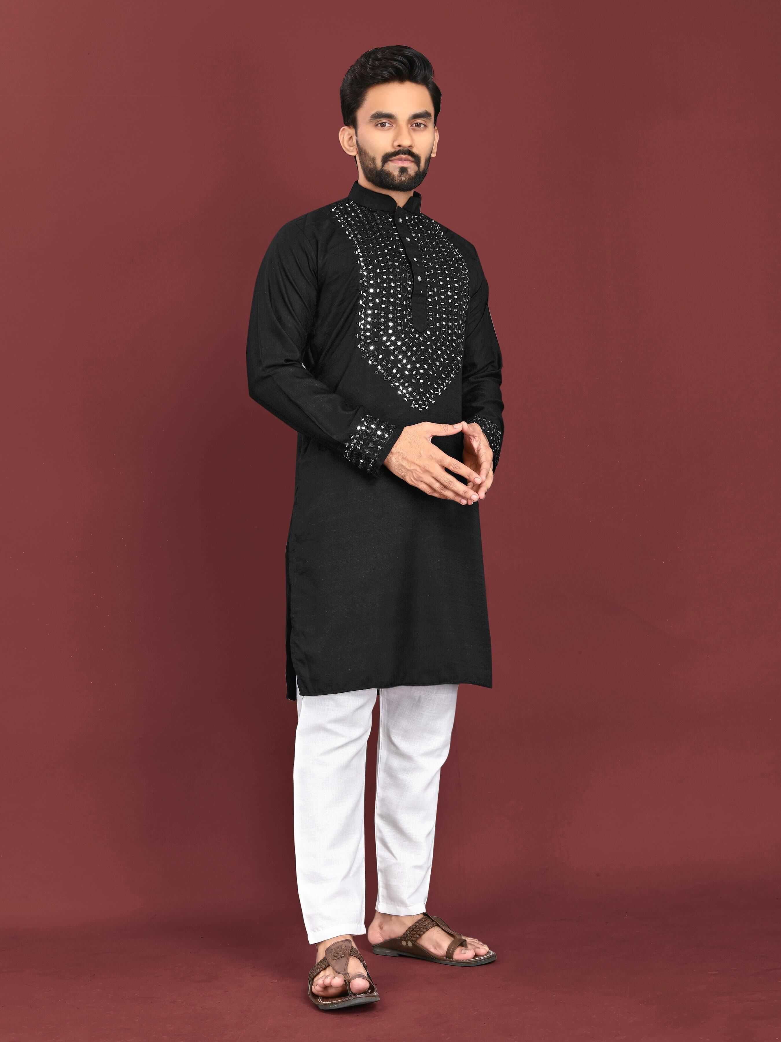 YNF SOFT SILK RIN111 KOHINOOR MENS WEAR WHOLESALE MENS KURTA PYAJAMA SILK MENS WEAR MANUFACTURER