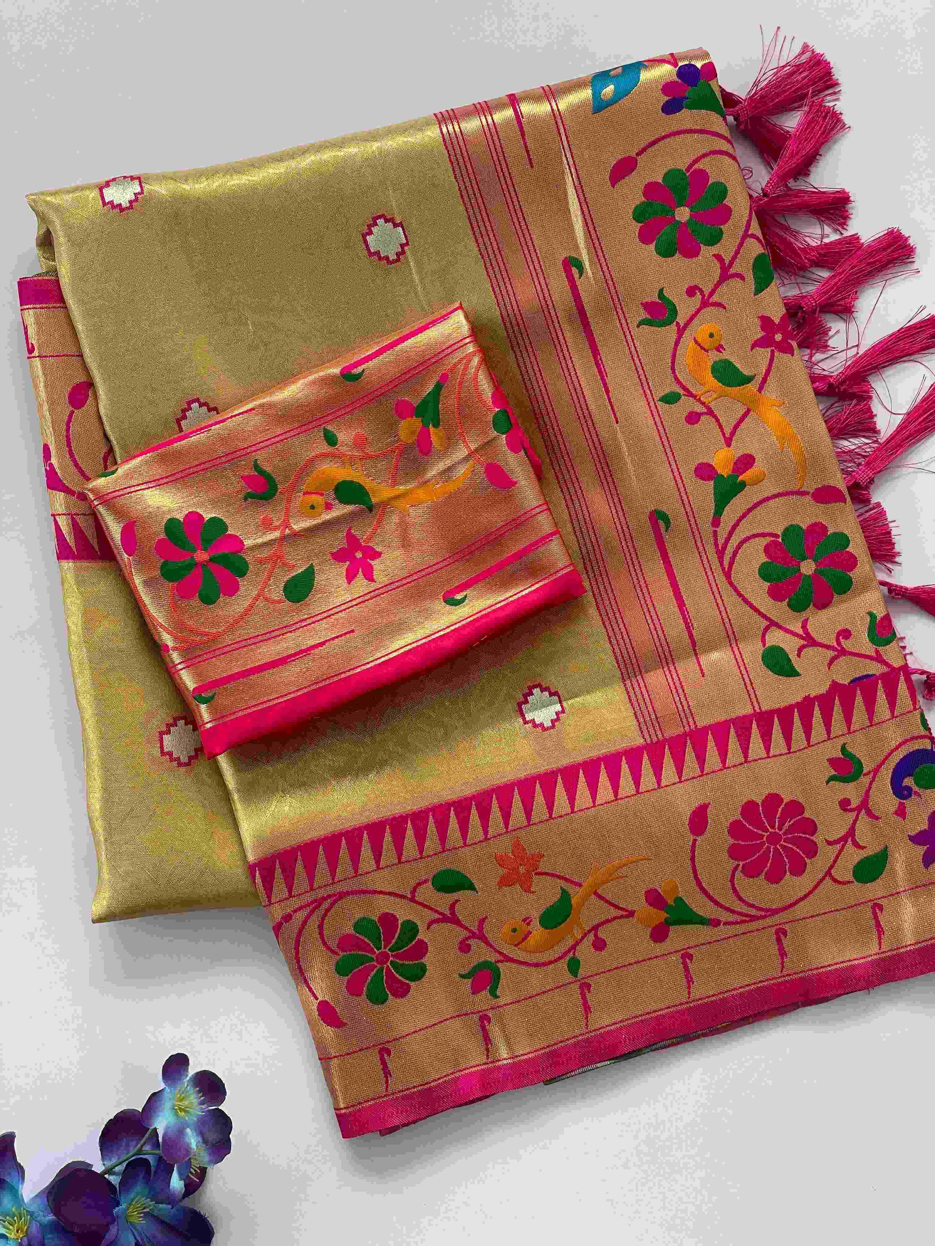 YNF TISSUE SILK KESH248 RVV019 SAREES WHOLESALE DESIGNER PRINTED TISSUE SILK SAREES MANUFACTURER