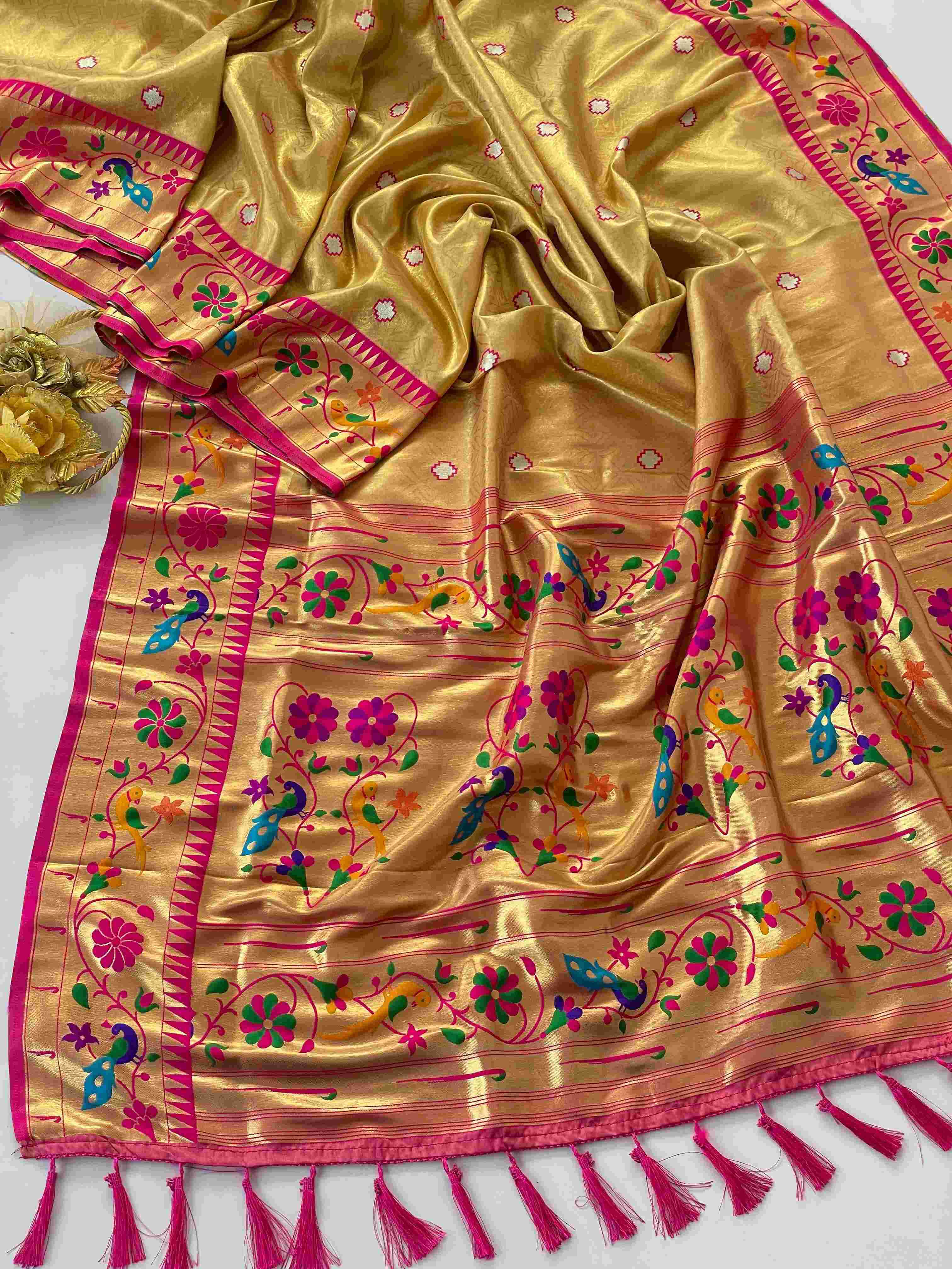 YNF TISSUE SILK KESH248 RVV019 SAREES WHOLESALE DESIGNER PRINTED TISSUE SILK SAREES MANUFACTURER