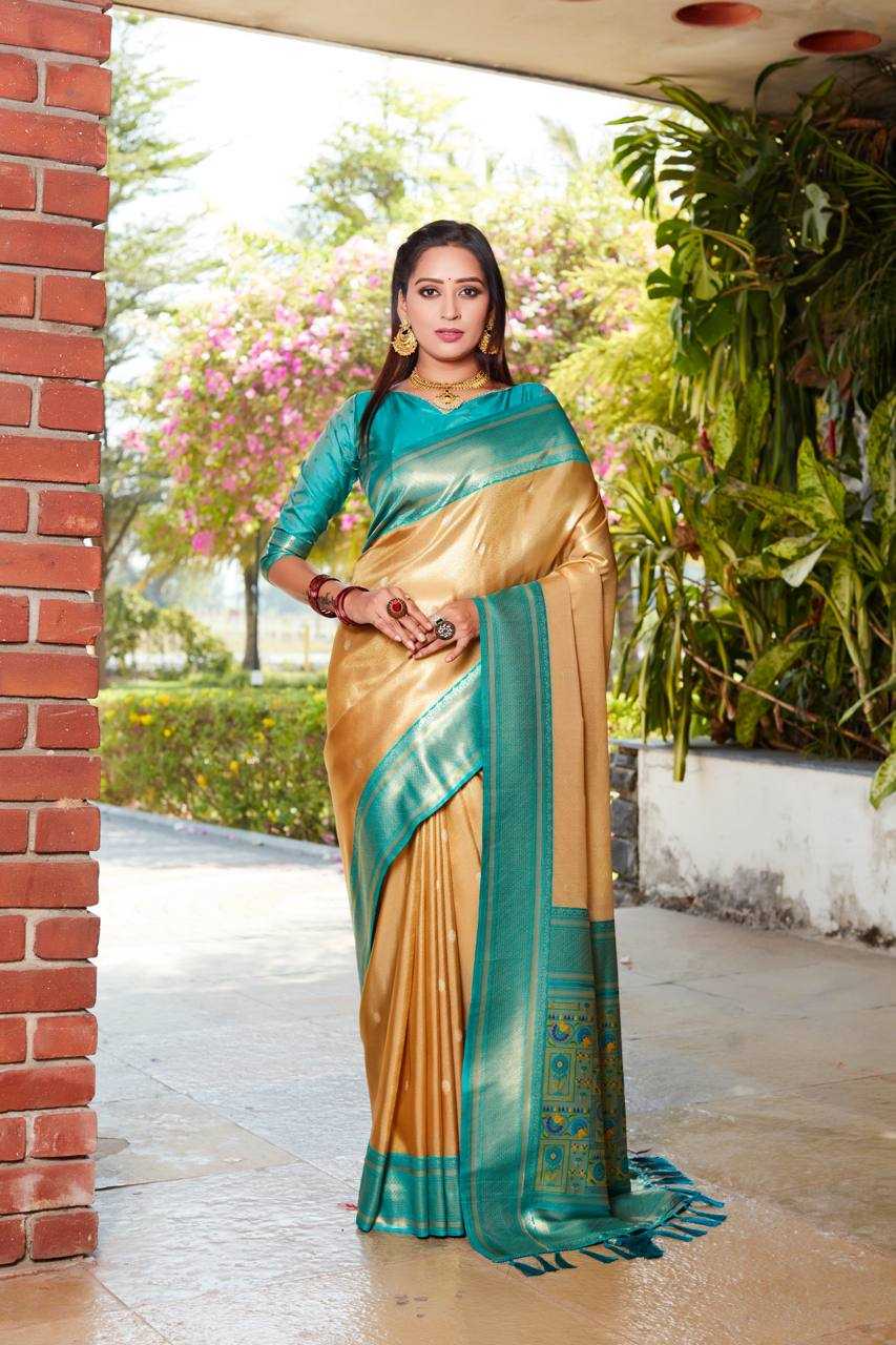 YNF TISSUE SILK RIN144 KOKILA SILK SAREES WHOLESALE TRADITIONAL HEAVY SILK SAREE WITH BLOUSE MANUFACTURER