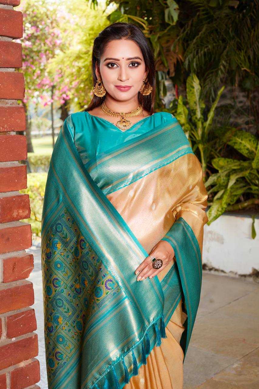 YNF TISSUE SILK RIN144 KOKILA SILK SAREES WHOLESALE TRADITIONAL HEAVY SILK SAREE WITH BLOUSE MANUFACTURER