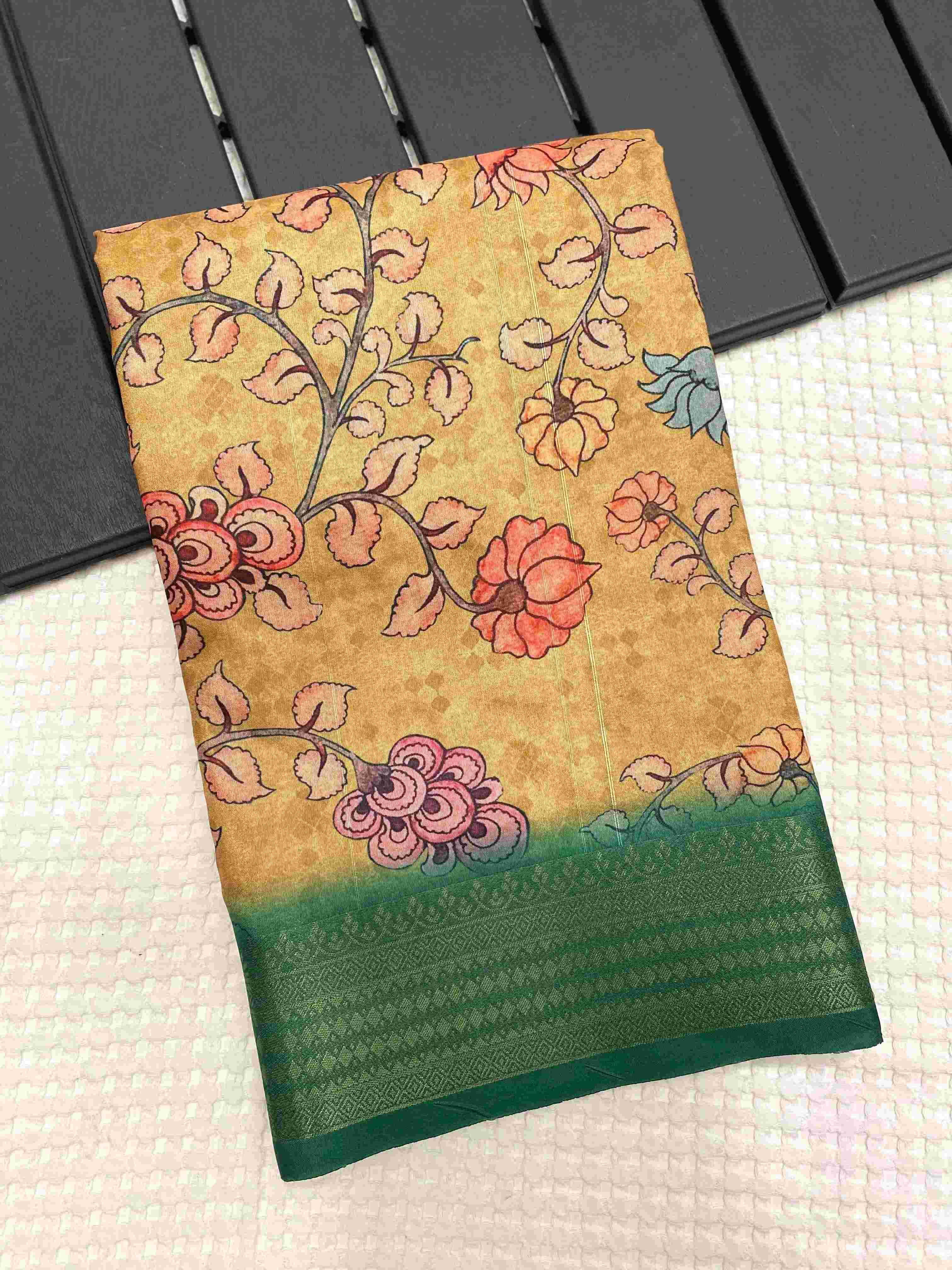 YNF TUSSAR SILK KESH249 DIVYA SAREES WHOLESALE PRINTED KALAMKARI TUSSAR SAREES MANUFACTURER