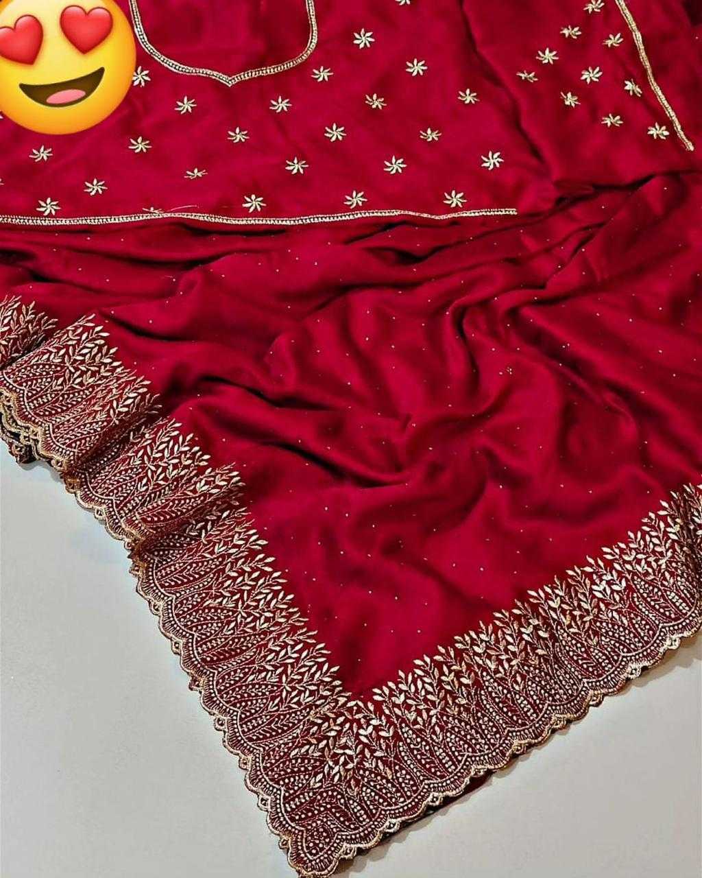 YNF VICHITRA SILK KESH364 JHP01 SILK SAREE WHOLESALE EMBROIDERED ZARI NORDERED FANCY SILK SAREE MANUFACTURER