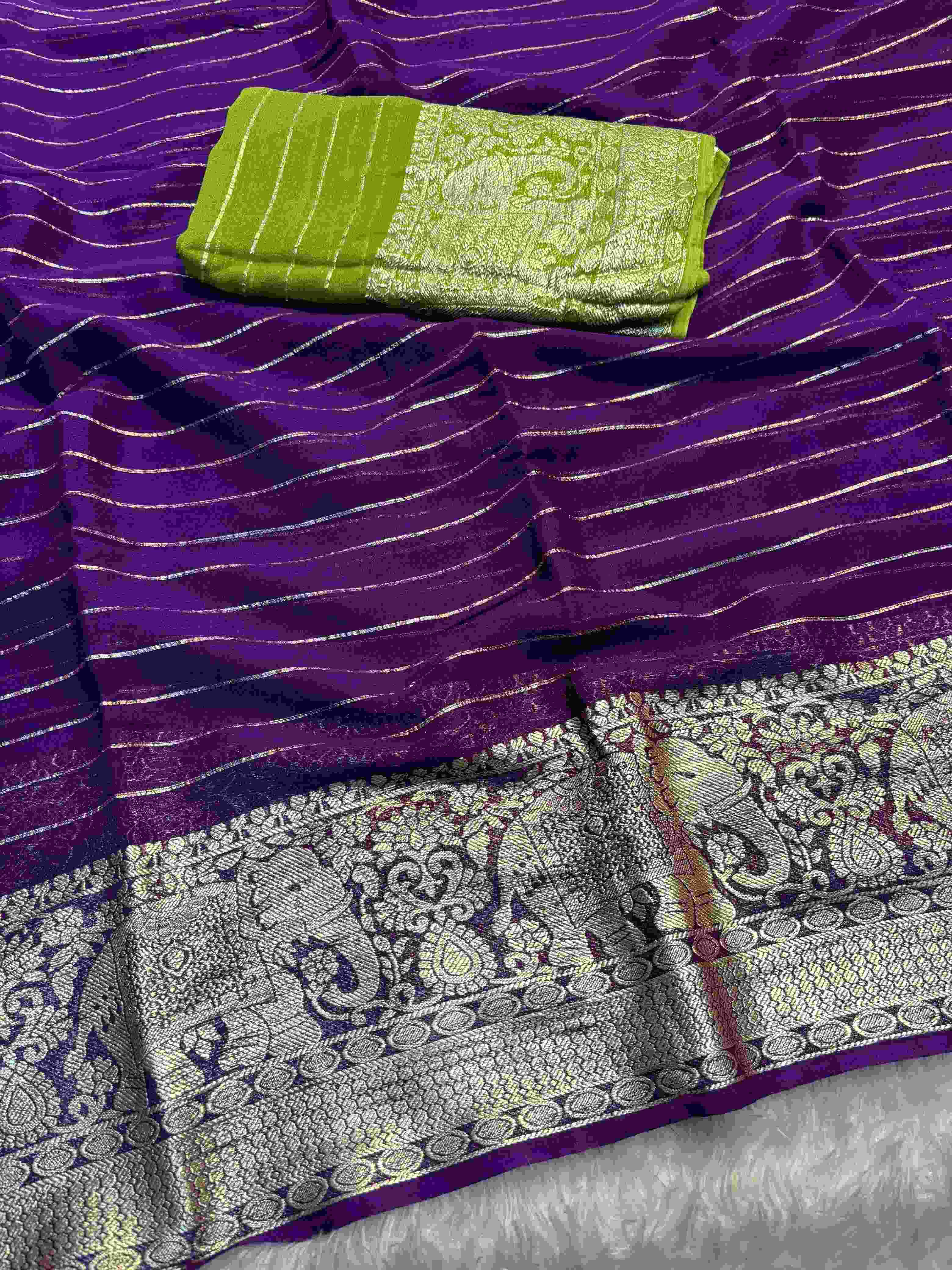 YNF VISCOSE KESH222 RUN170 SAREE WHOLESALE VISCOSE GEORGETTE JACUART SAREE MANUFACTURER