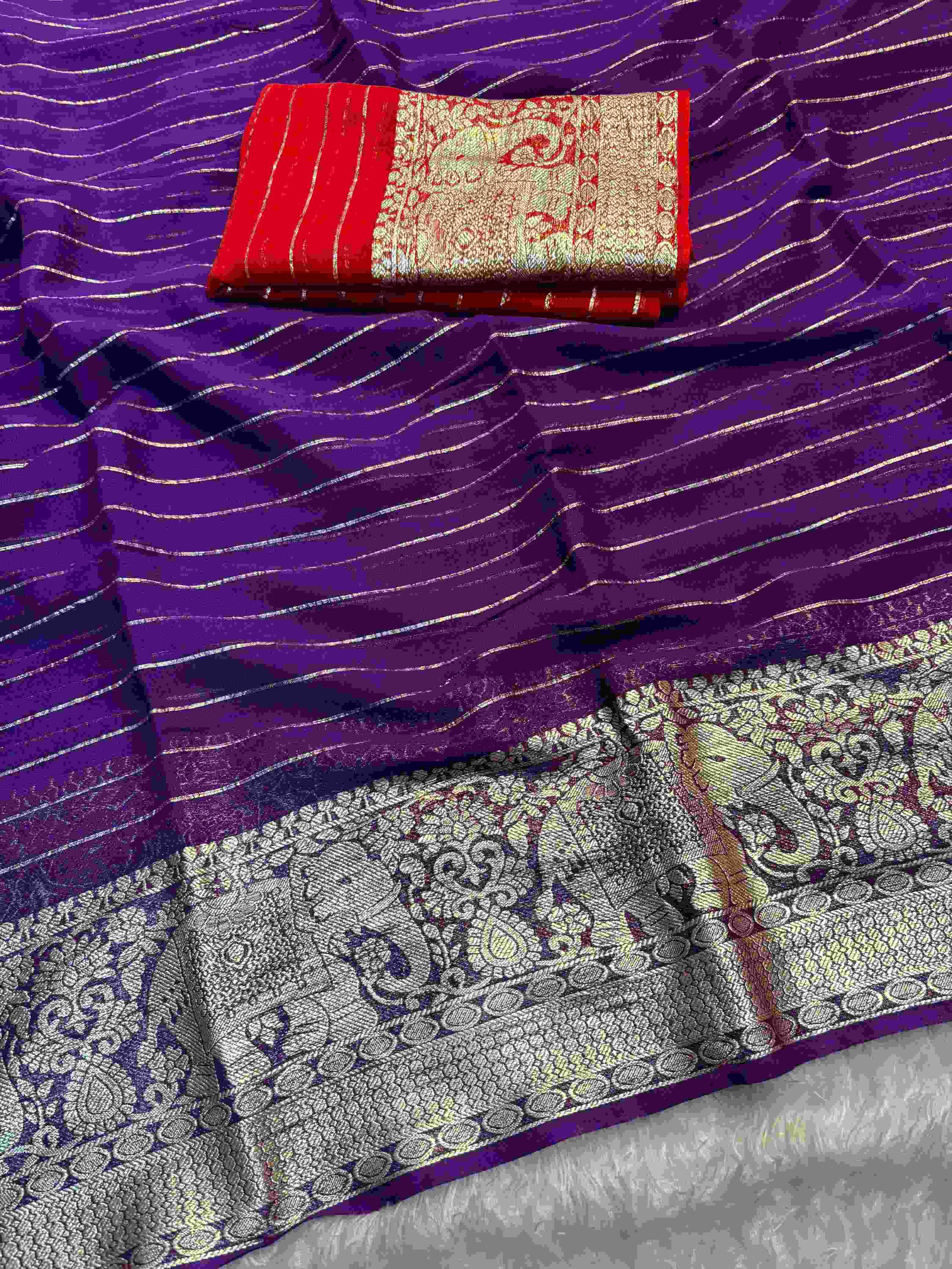 YNF VISCOSE KESH222 RUN170 SAREE WHOLESALE VISCOSE GEORGETTE JACUART SAREE MANUFACTURER