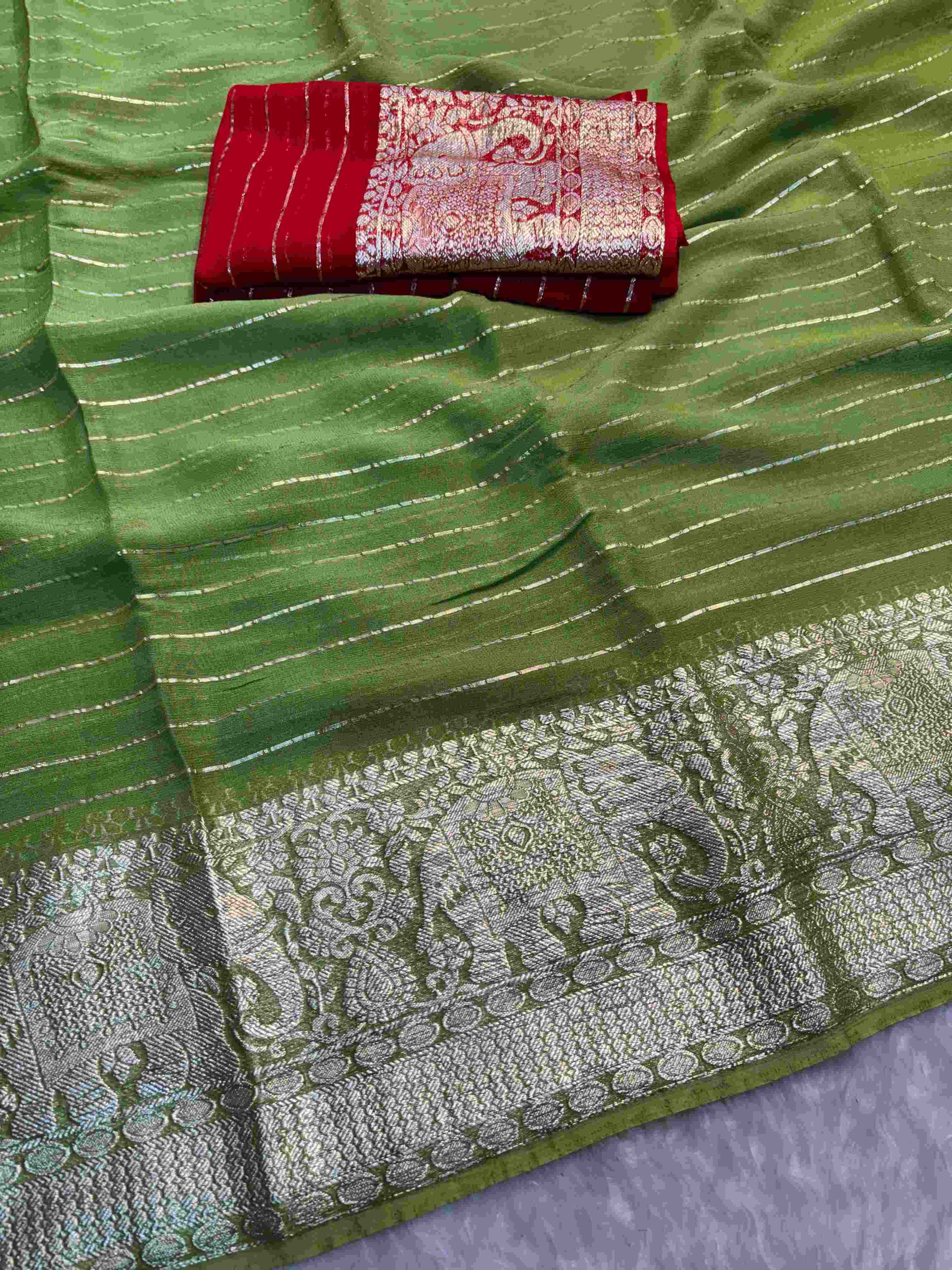 YNF VISCOSE KESH222 RUN170 SAREE WHOLESALE VISCOSE GEORGETTE JACUART SAREE MANUFACTURER