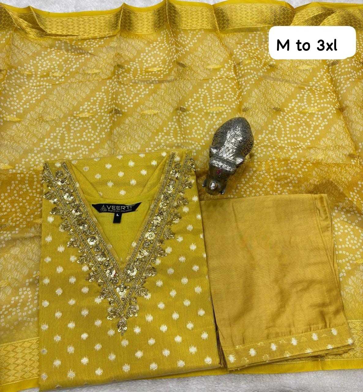 Ynf Banarasi Soft Silk KESH375 VRS10 Kurti Wholesale Fancy Kurti Silk Kurtis Kurti With Pants Manufacturer