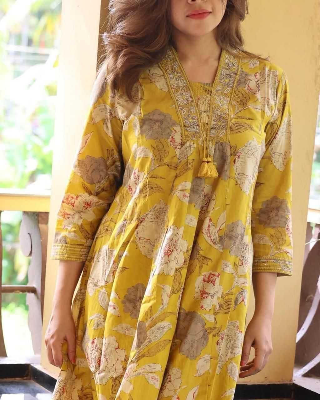 Ynf Cotton KESH253 SNF25 Kurti Diwali Collections Wedding Collections Wholesale Party Wear Kurtis Cotton Kurtis Kurti With Pants Manufacturer