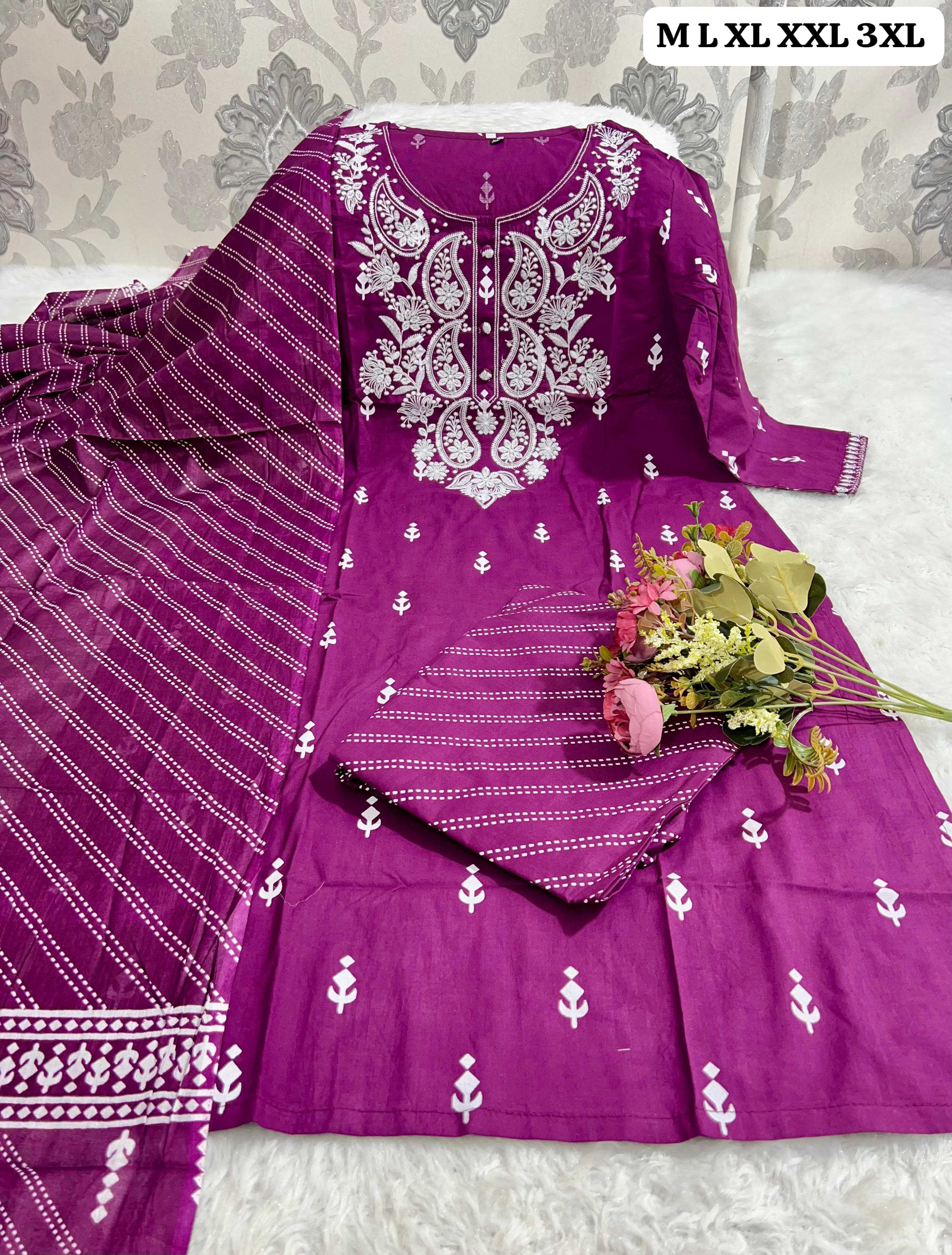 Ynf Cotton KESH253 SNF38 Kurti Wedding Collections Festive Collections Wholesale Party Wear Kurtis Cotton Kurtis Embroidered Kurtis Manufacturer