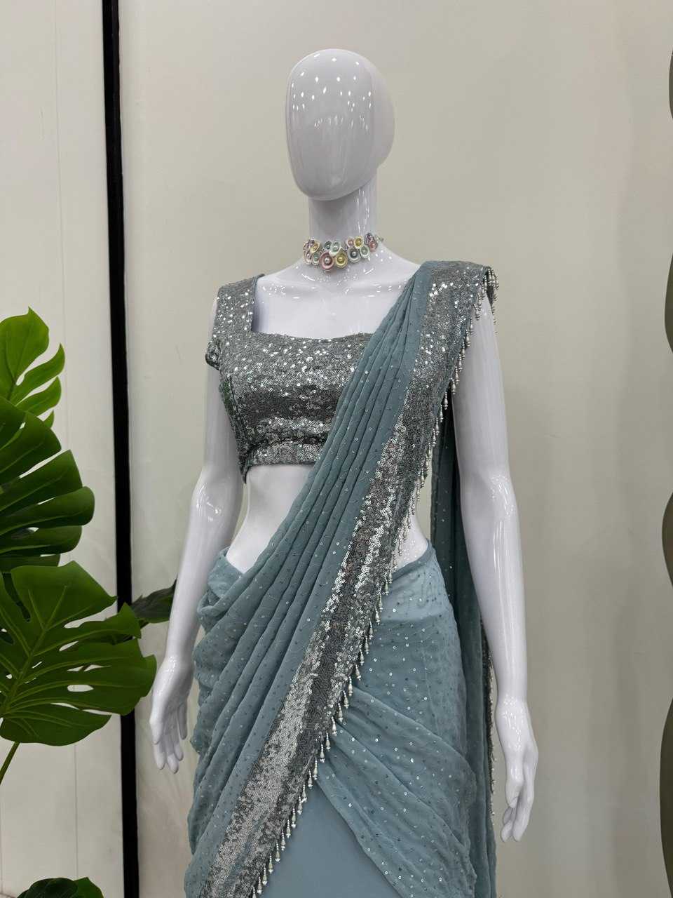 Ynf Faux Georgette RIN169 6483 Lehengas Wedding Collections Festive Collections Wholesale Fancy Lehenga Wedding Lehenga Designer Lehenga Choli Manufacturer