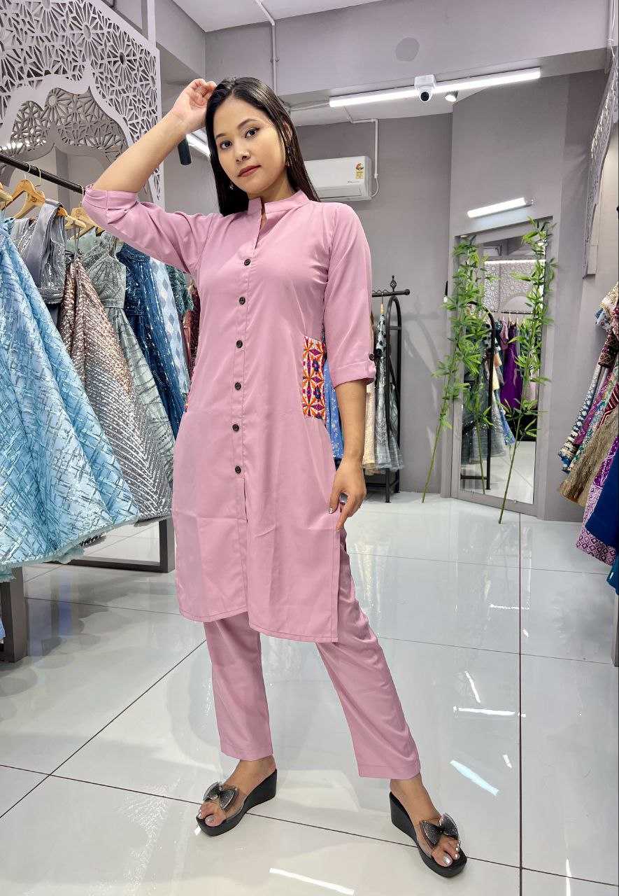 Ynf Heavy Crepe KESH406 623 Kurti Wholesale Designer Kurtis Embroidered Kurtis Kurti With Pants Manufacturer