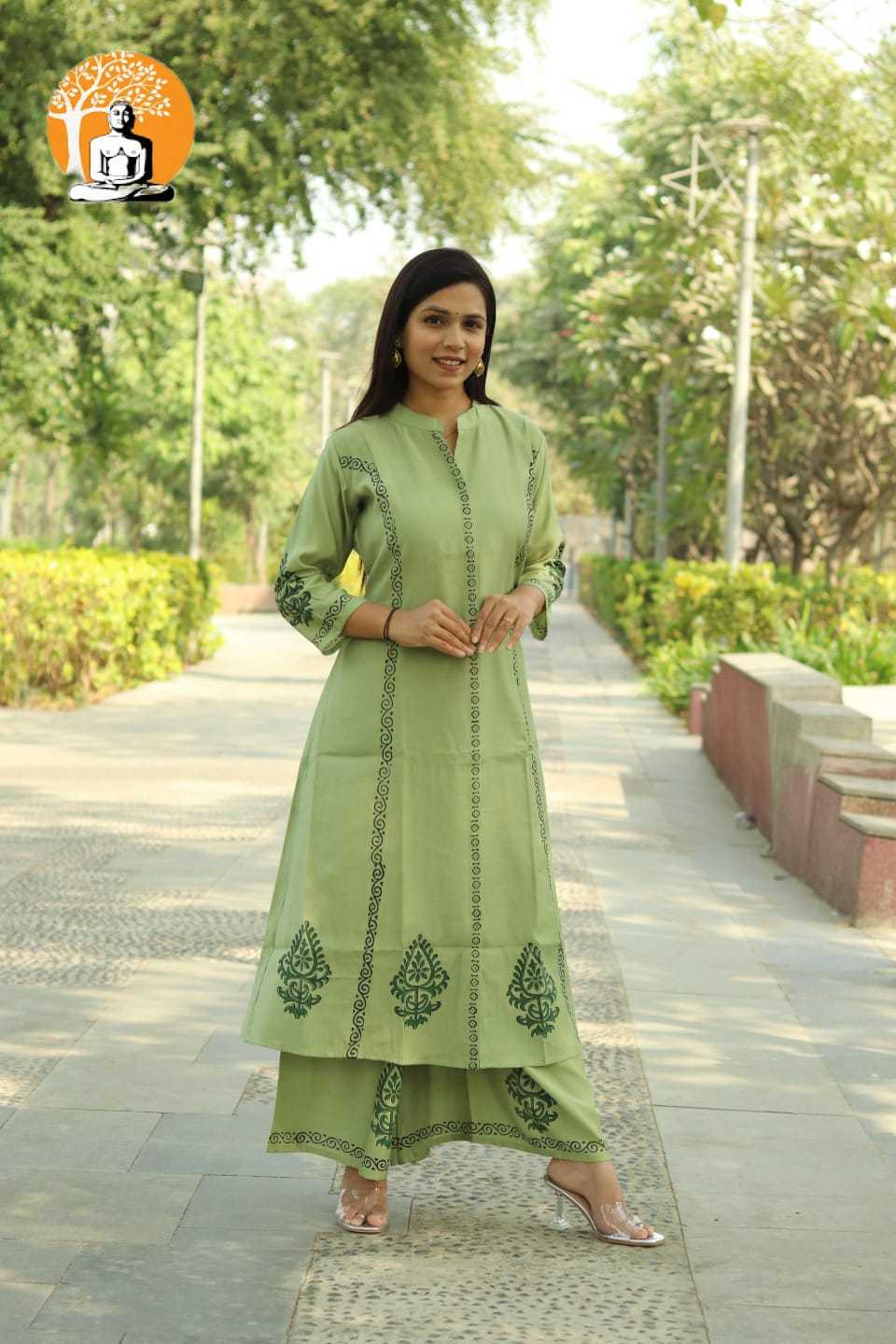 Ynf Heavy Roman Silk RIN143 RMP15 Kurti Wholesale Fancy Kurti Block Print Kurtis Kurti With Palazzo Manufacturer