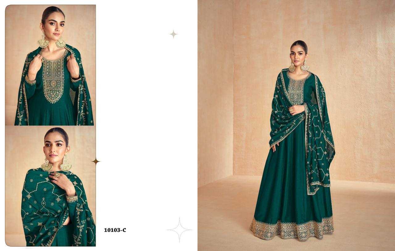 Ynf Heavy Silk RIN131 10103 Suits & Dresses Wedding Collections Festive Collections Wholesale Party wear suits Designer Suits Silk Suits Manufacturer