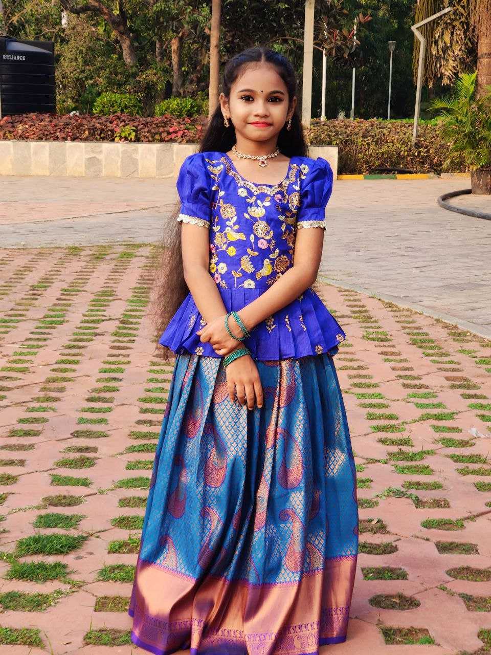 Ynf Heavy Silk RIN161 RPVR01 Kids Wear Festive Collections Wholesale Kids Lehenga Kids Lehenga Choli Baby Girl Lehenga Manufacturer