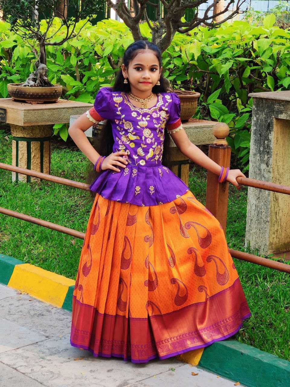 Ynf Heavy Silk RIN161 RPVR01 Kids Wear Festive Collections Wholesale Kids Lehenga Kids Lehenga Choli Baby Girl Lehenga Manufacturer