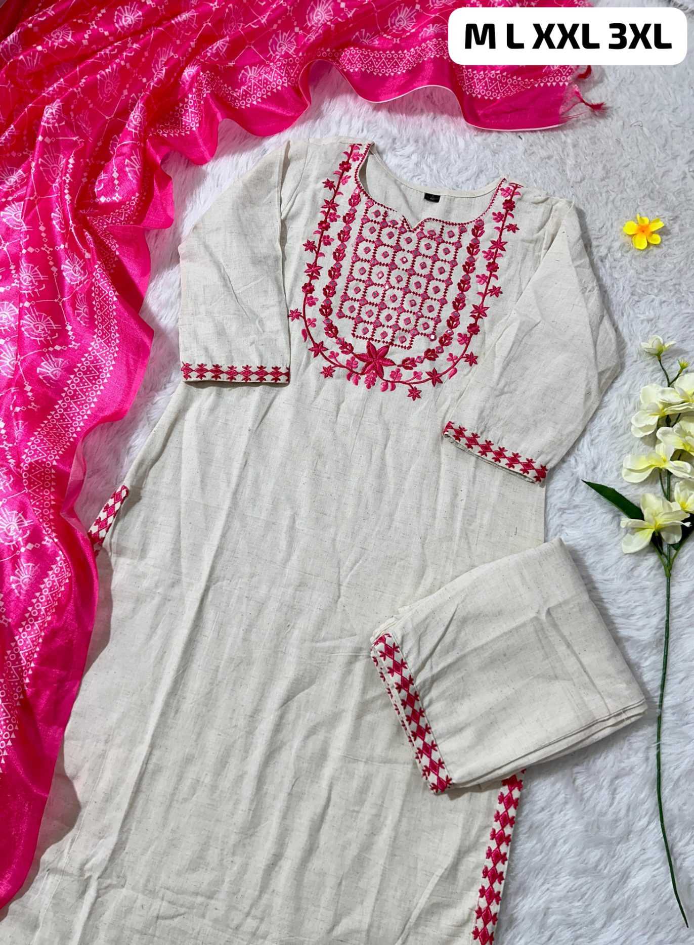 Ynf Khadi Cotton KESH253 SNF37 Kurti Diwali Collections Wedding Collections Wholesale Party Wear Kurtis Embroidered Kurtis Silk Kurtis Manufacturer